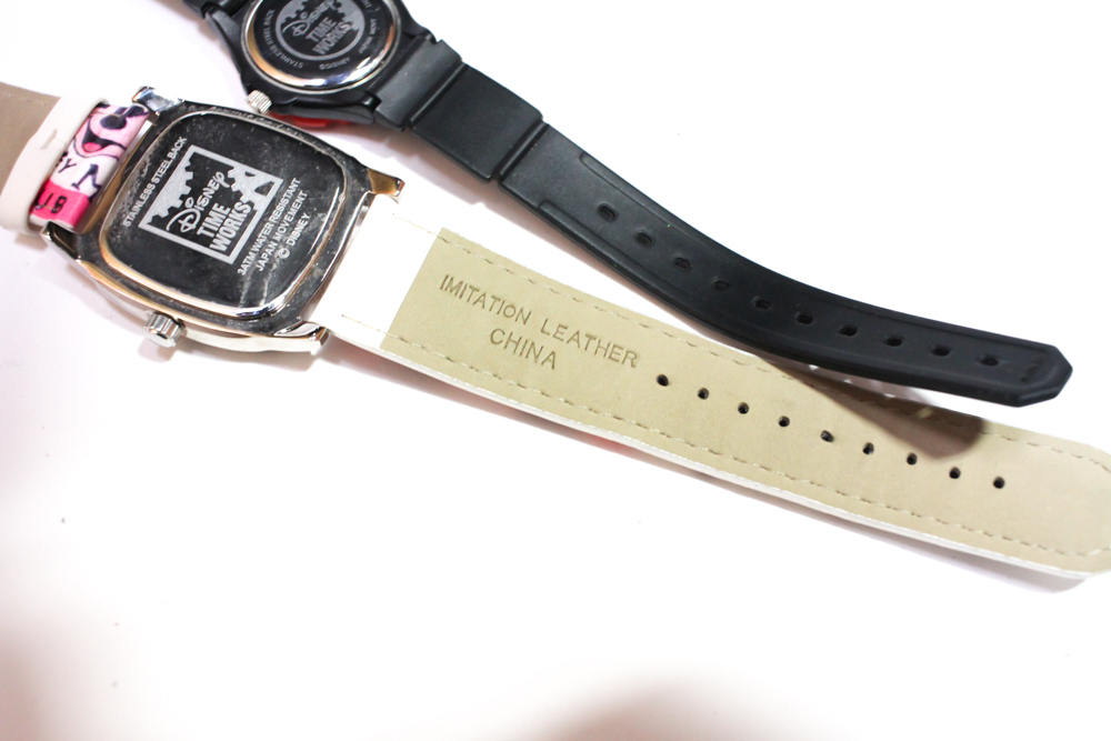 Selection of Girls Watches including 2 Mickey Mouse Disney Time Works