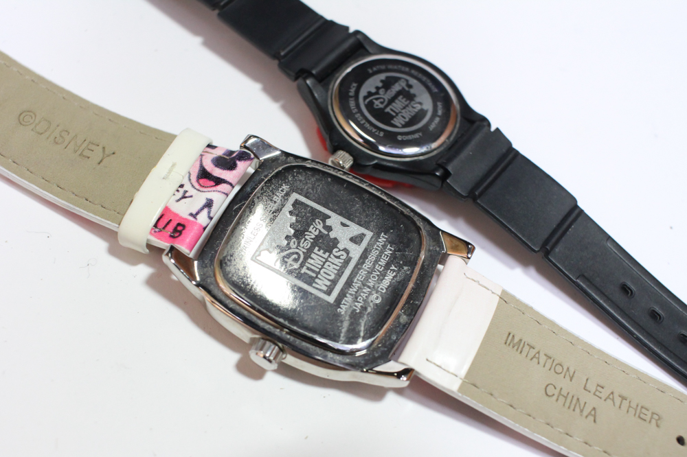 Selection of Girls Watches including 2 Mickey Mouse Disney Time Works