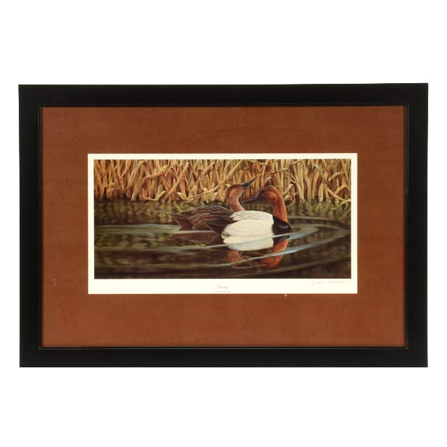 John Ruthven 1985 Signed Open Edition Offset Lithograph "Serenity"