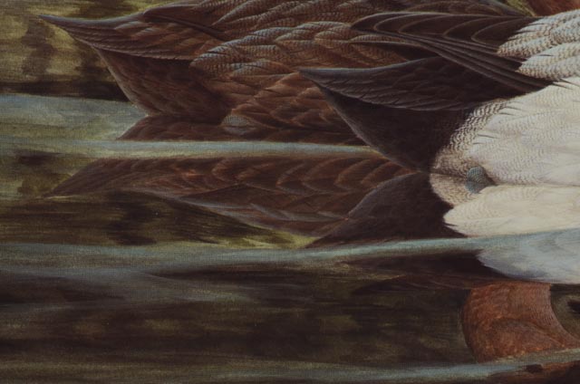 John Ruthven 1985 Signed Open Edition Offset Lithograph "Serenity"