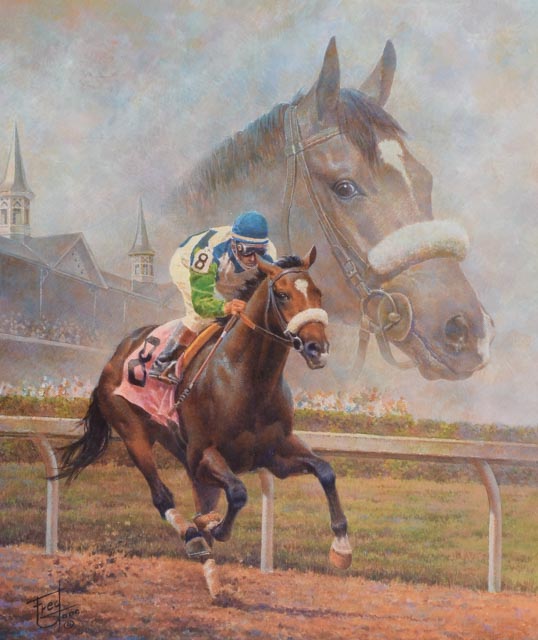 Fred Stone Limited Edition Print "A Legacy of Hope, Barbaro"