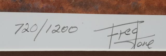 Fred Stone Limited Edition Print "A Legacy of Hope, Barbaro"