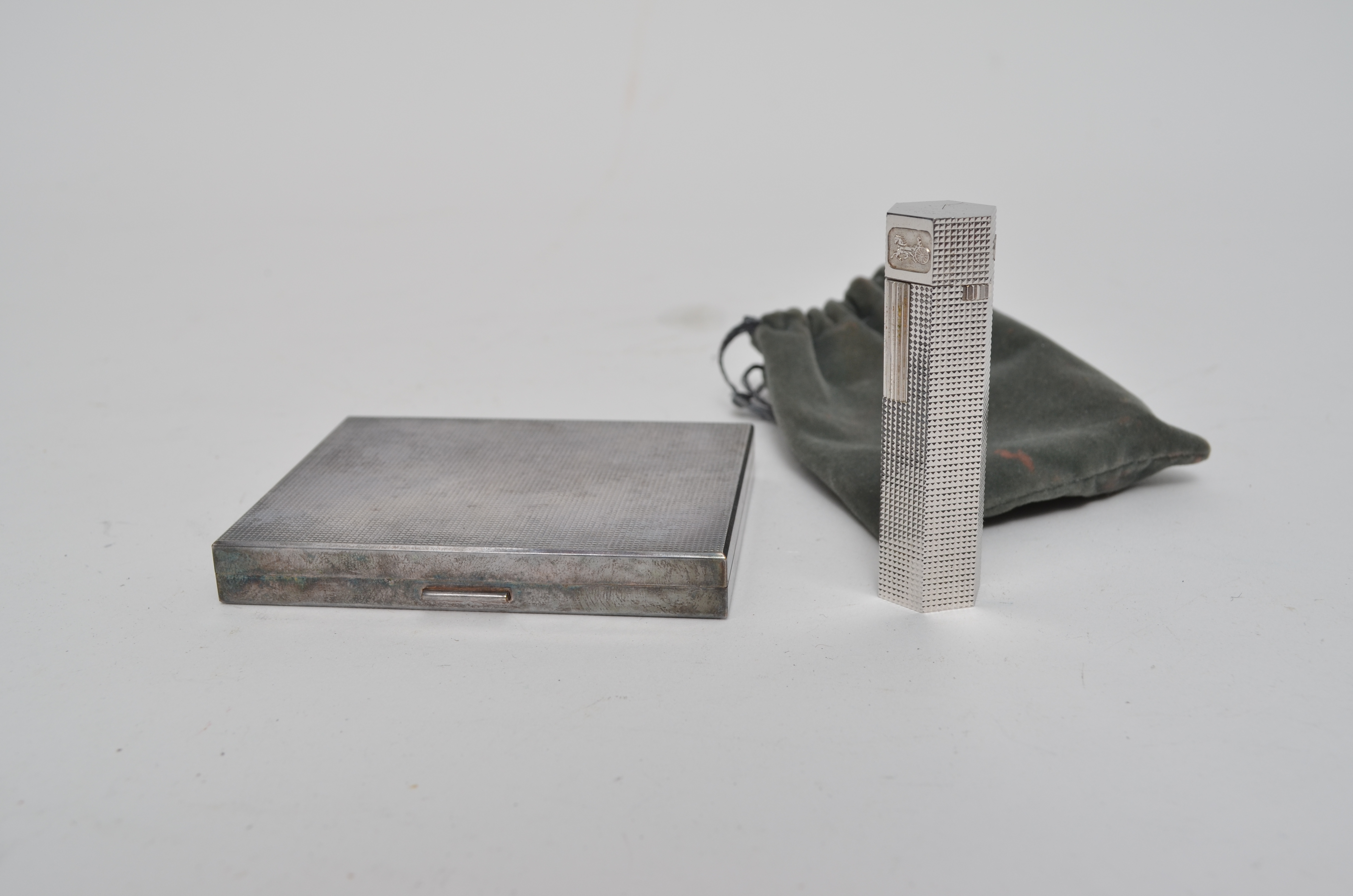 Celine Vintage Lighter and Cigarette Case