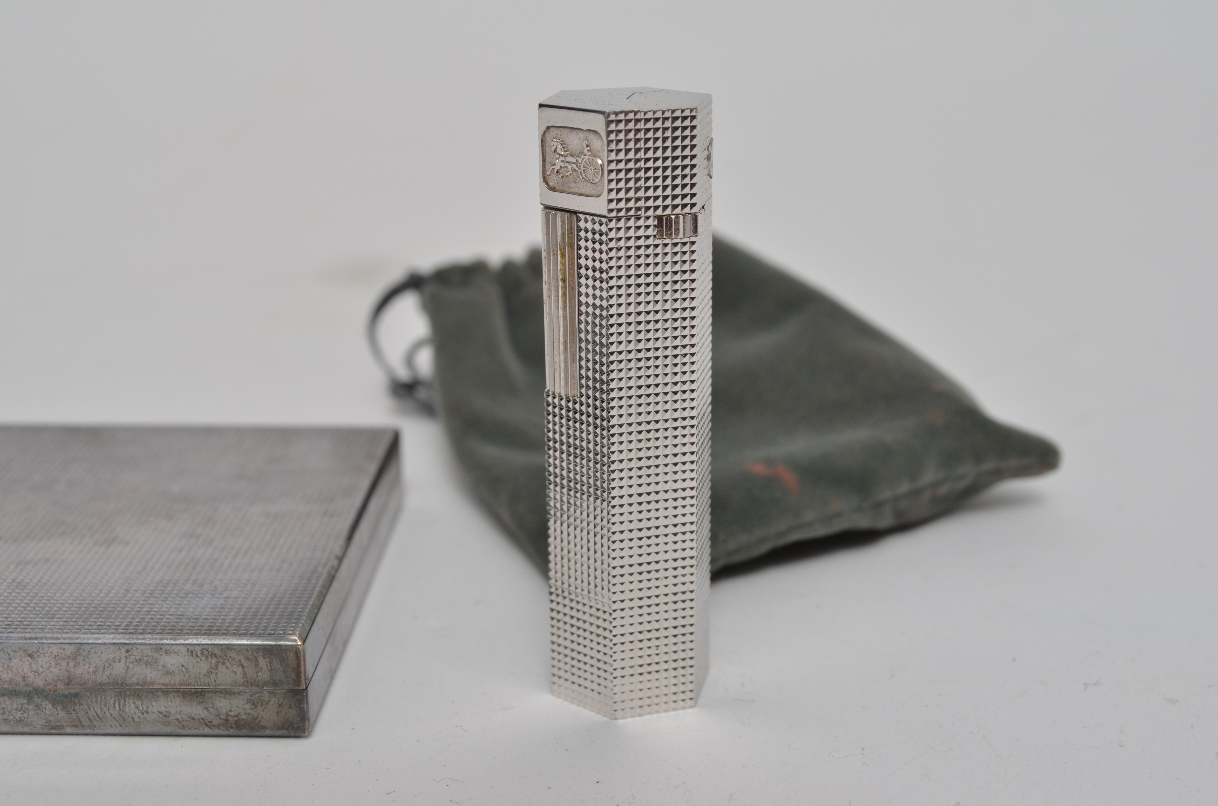 Celine Vintage Lighter and Cigarette Case