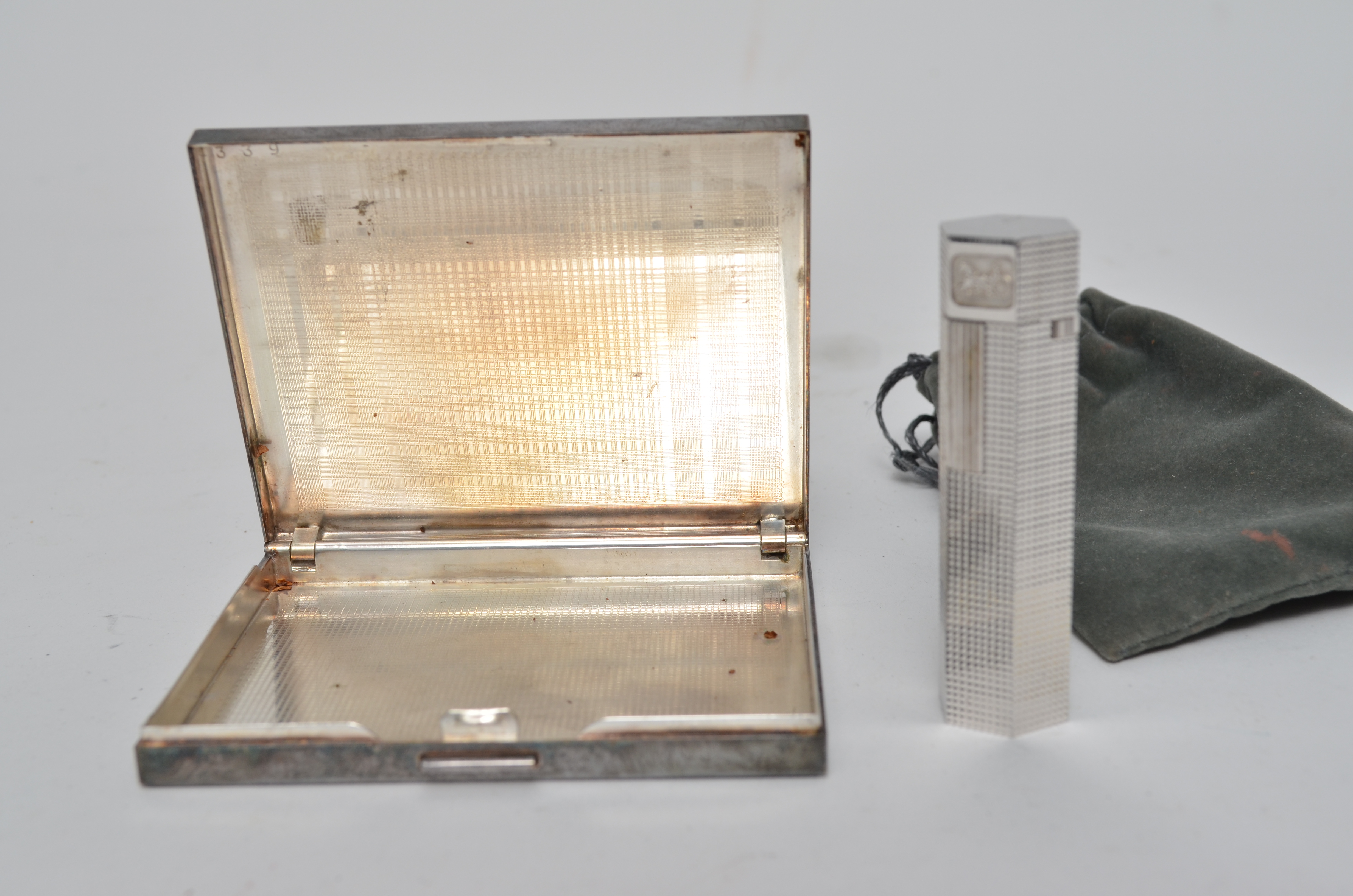 Celine Vintage Lighter and Cigarette Case