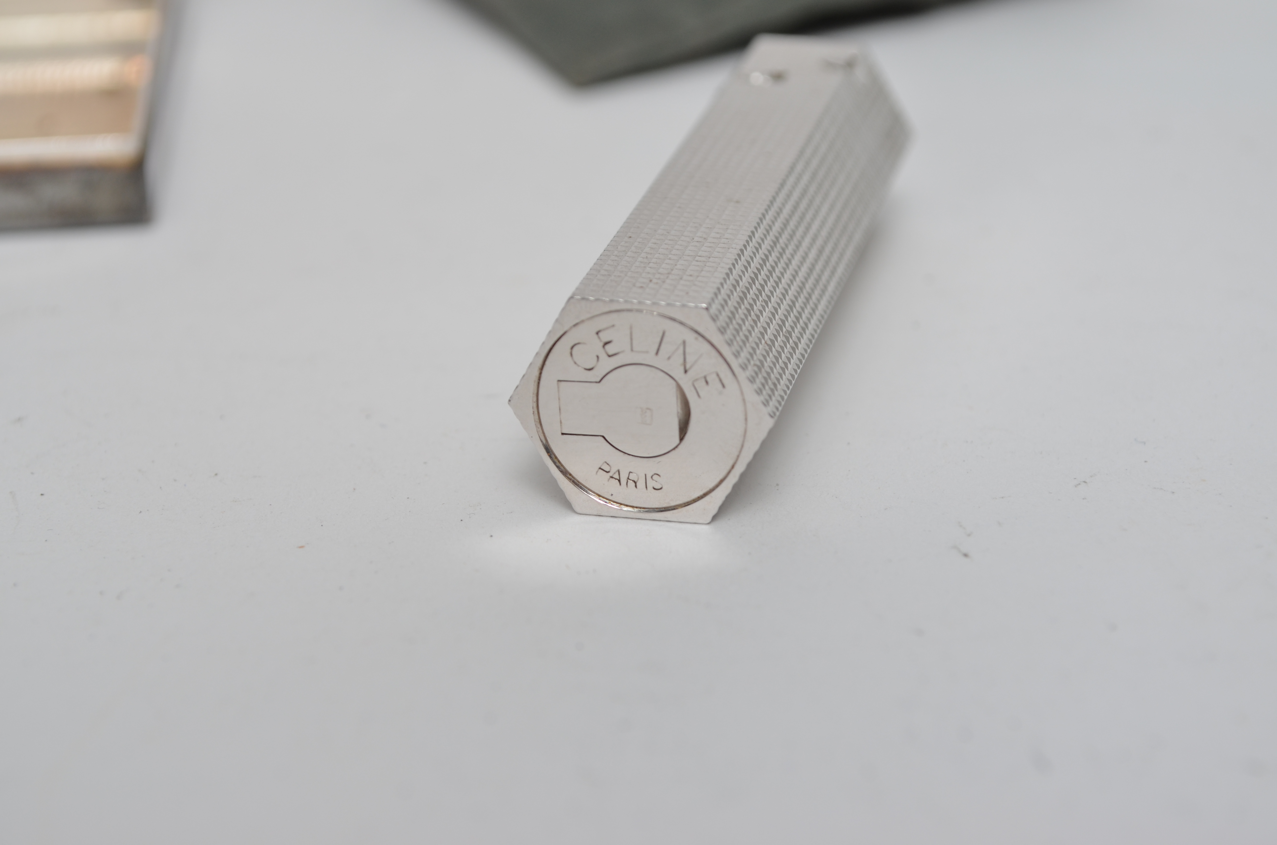 Celine Vintage Lighter and Cigarette Case