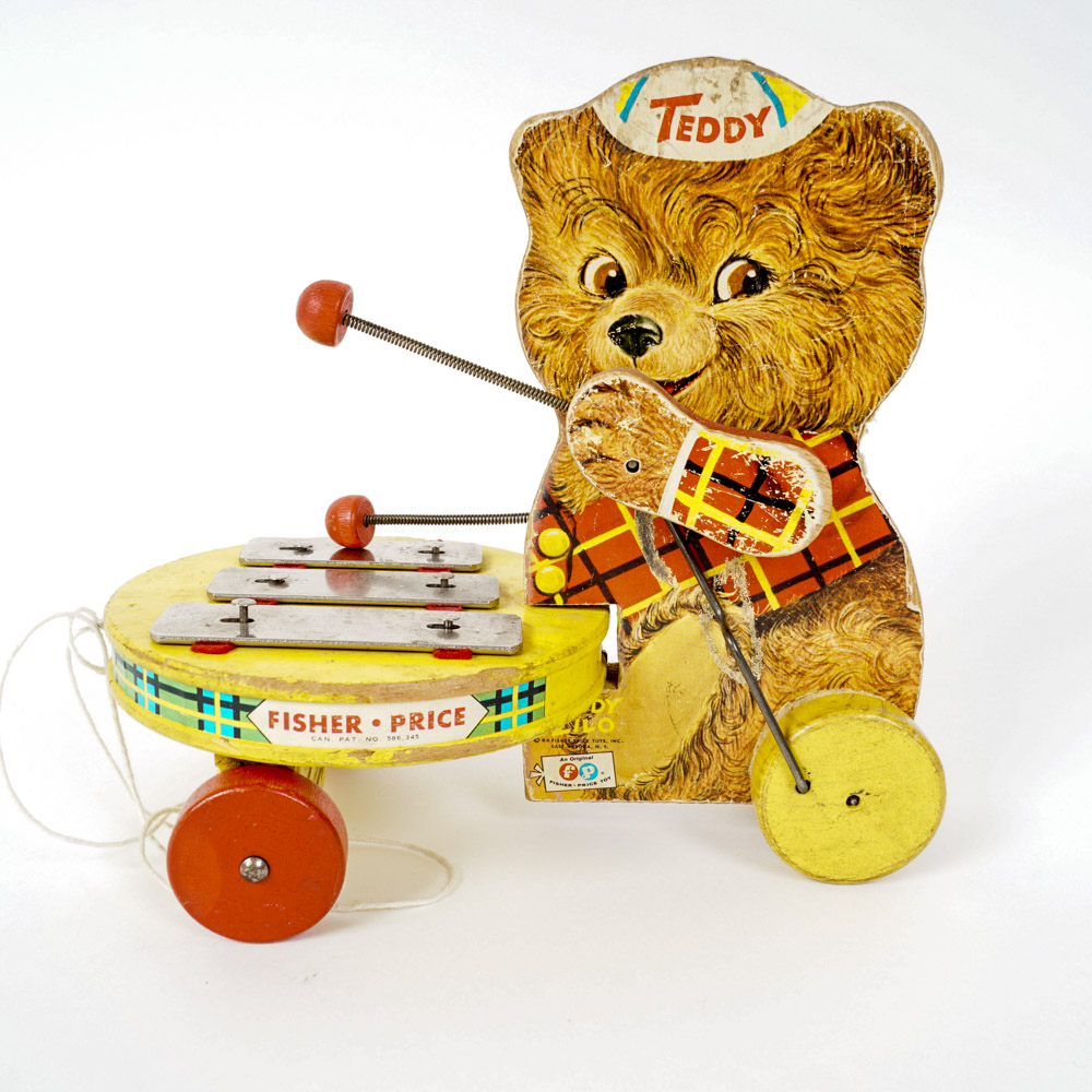 Collection of Vintage Wooden Toys