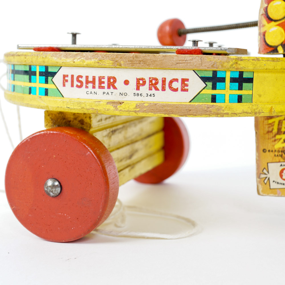Collection of Vintage Wooden Toys