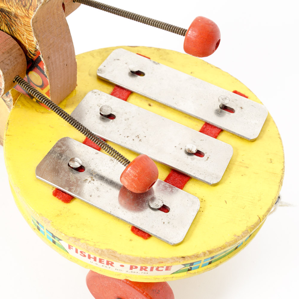 Collection of Vintage Wooden Toys