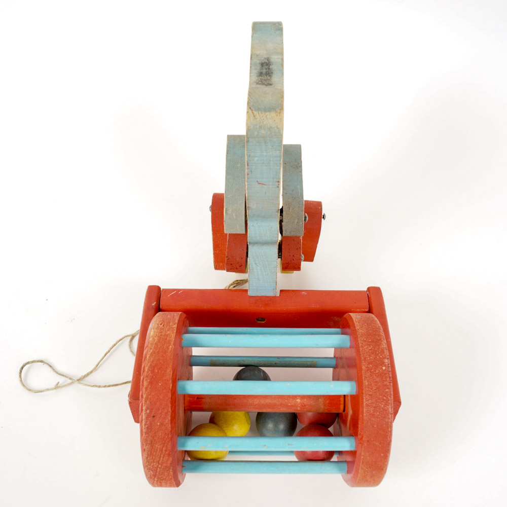 Collection of Vintage Wooden Toys