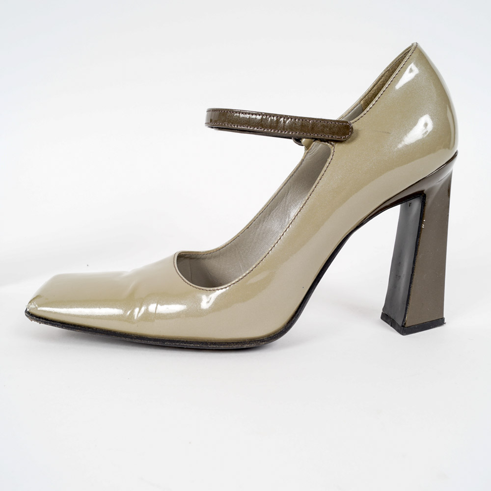 Pair of Prada Shoes and a Matching Handbag