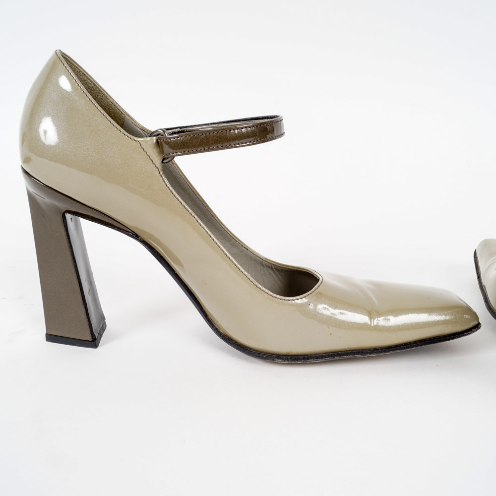 Pair of Prada Shoes and a Matching Handbag