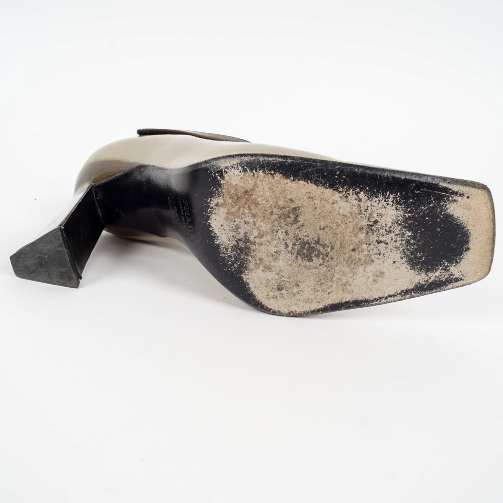 Pair of Prada Shoes and a Matching Handbag