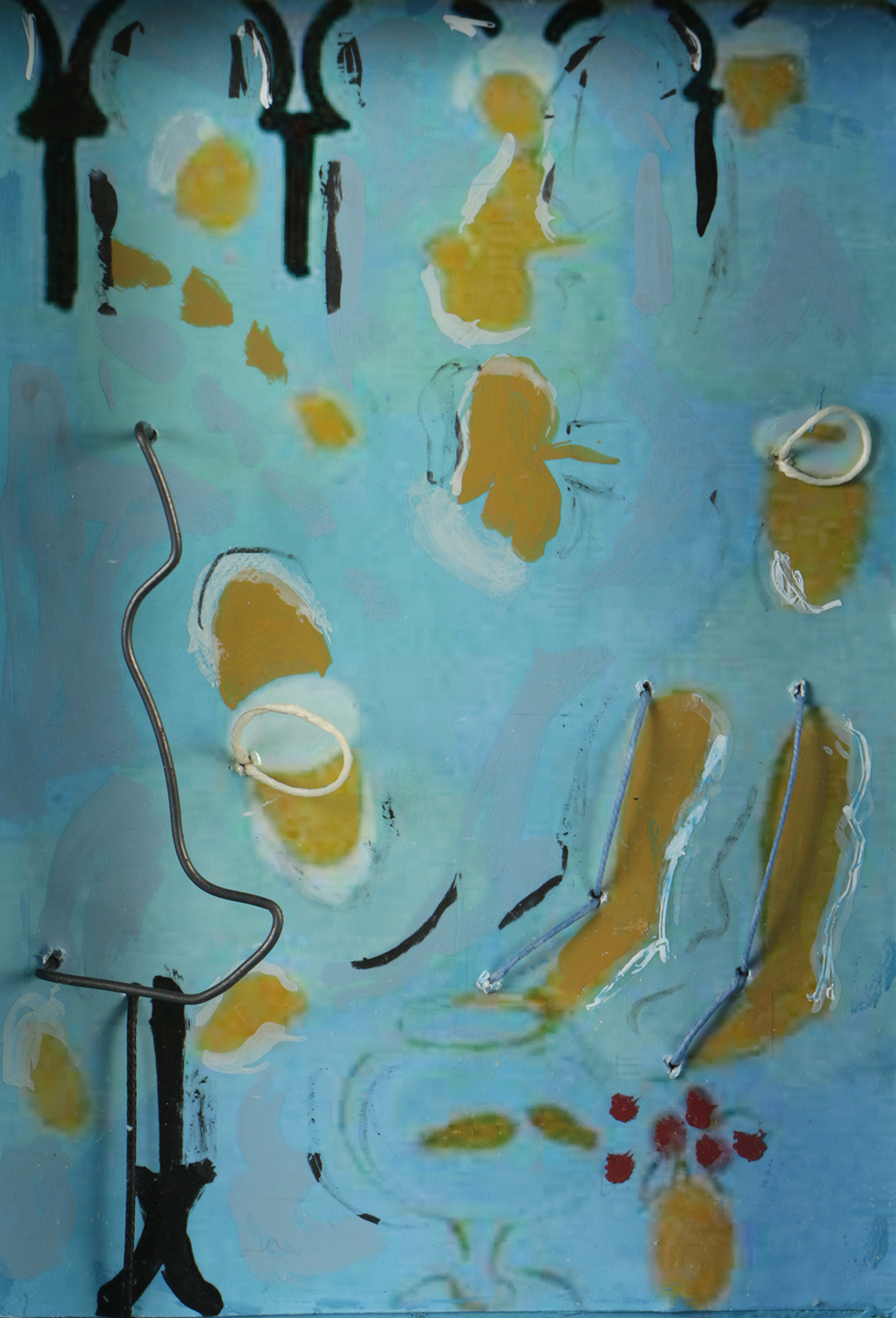 Tom Levine Mixed Media Collage