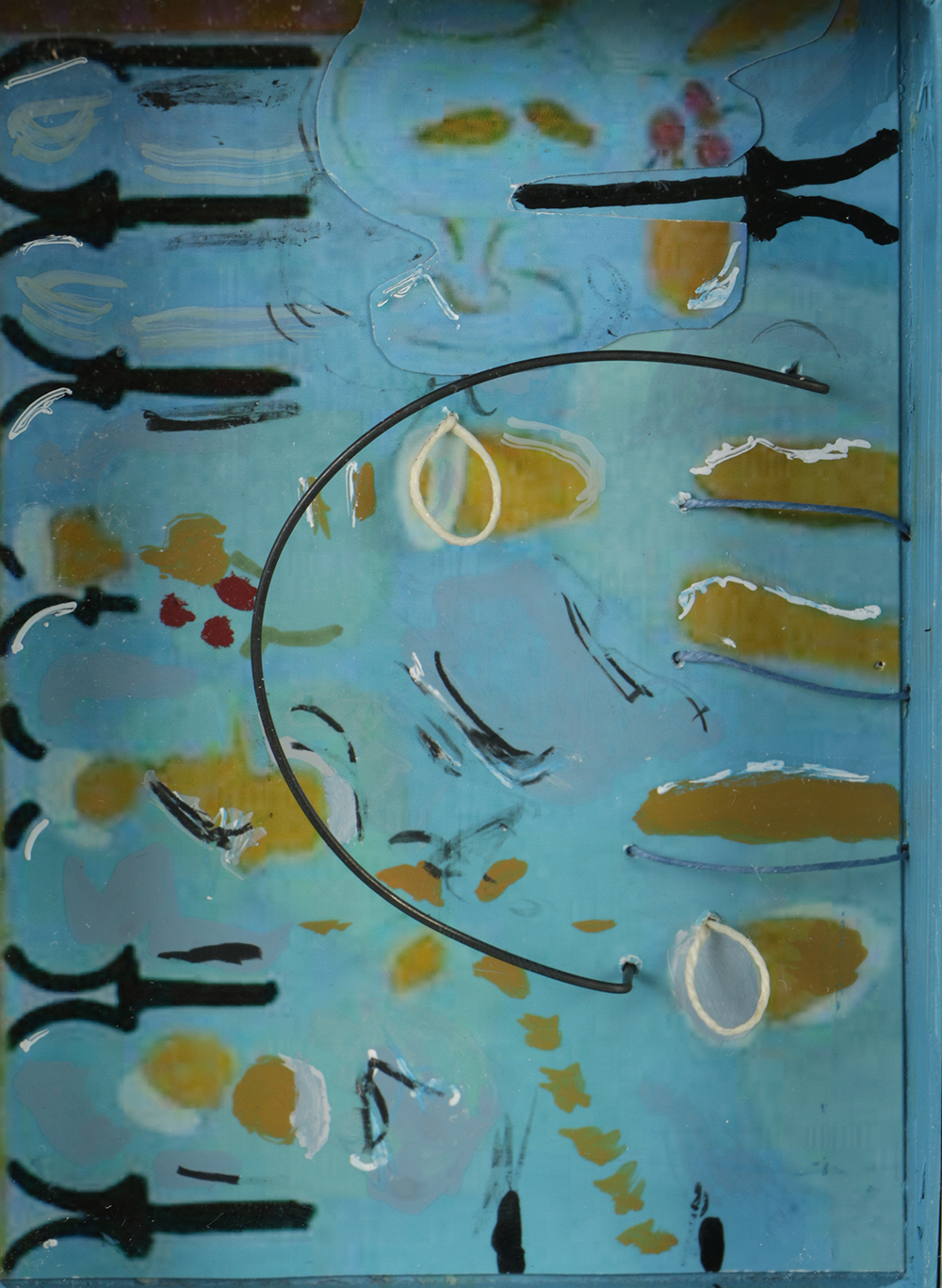 Tom Levine Mixed Media Collage