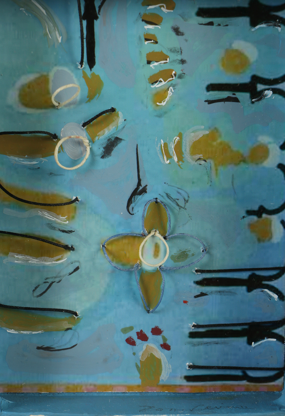 Tom Levine Mixed Media Collage