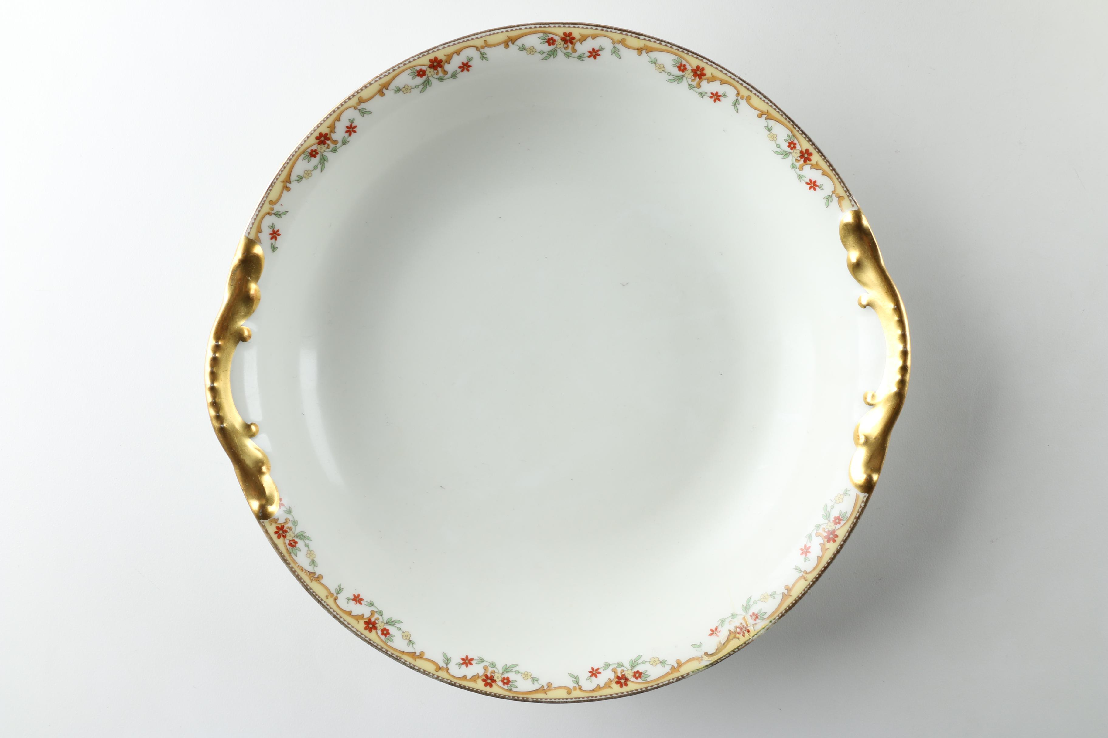 Vignaud Limoges "The Meuse" Porcelain Dinnerware