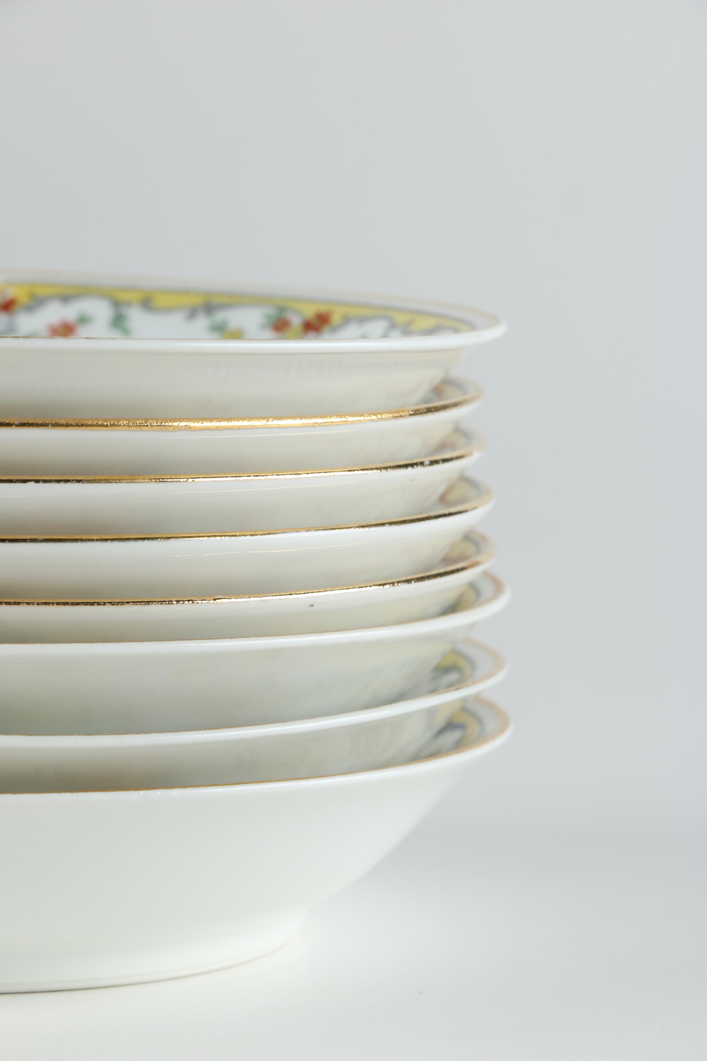 Vignaud Limoges "The Meuse" Porcelain Dinnerware