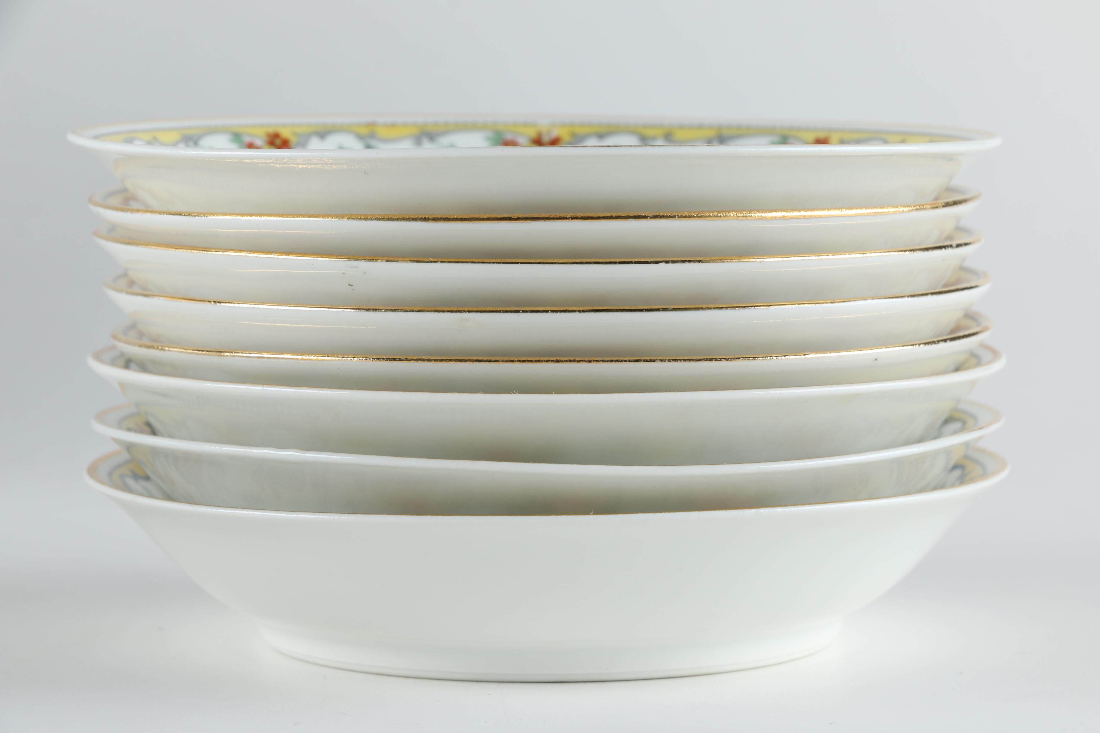 Vignaud Limoges "The Meuse" Porcelain Dinnerware