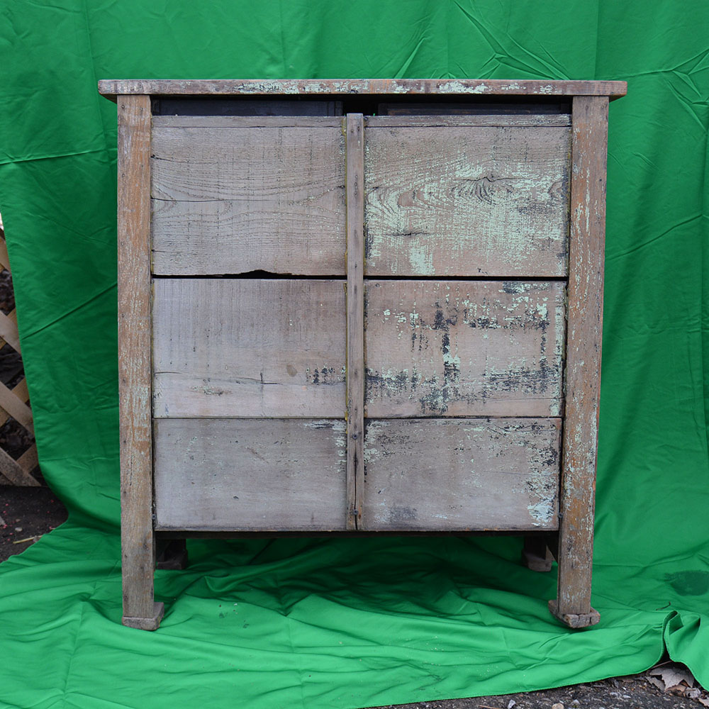 Wooden Crate Primitive Cabinet