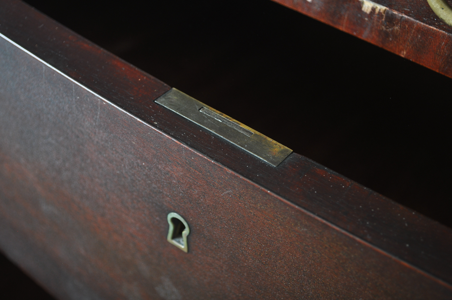Antique Beautifully Carved Empire Revival Dresser With Mirror