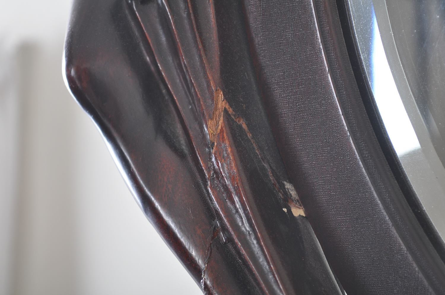 Antique Beautifully Carved Empire Revival Dresser With Mirror