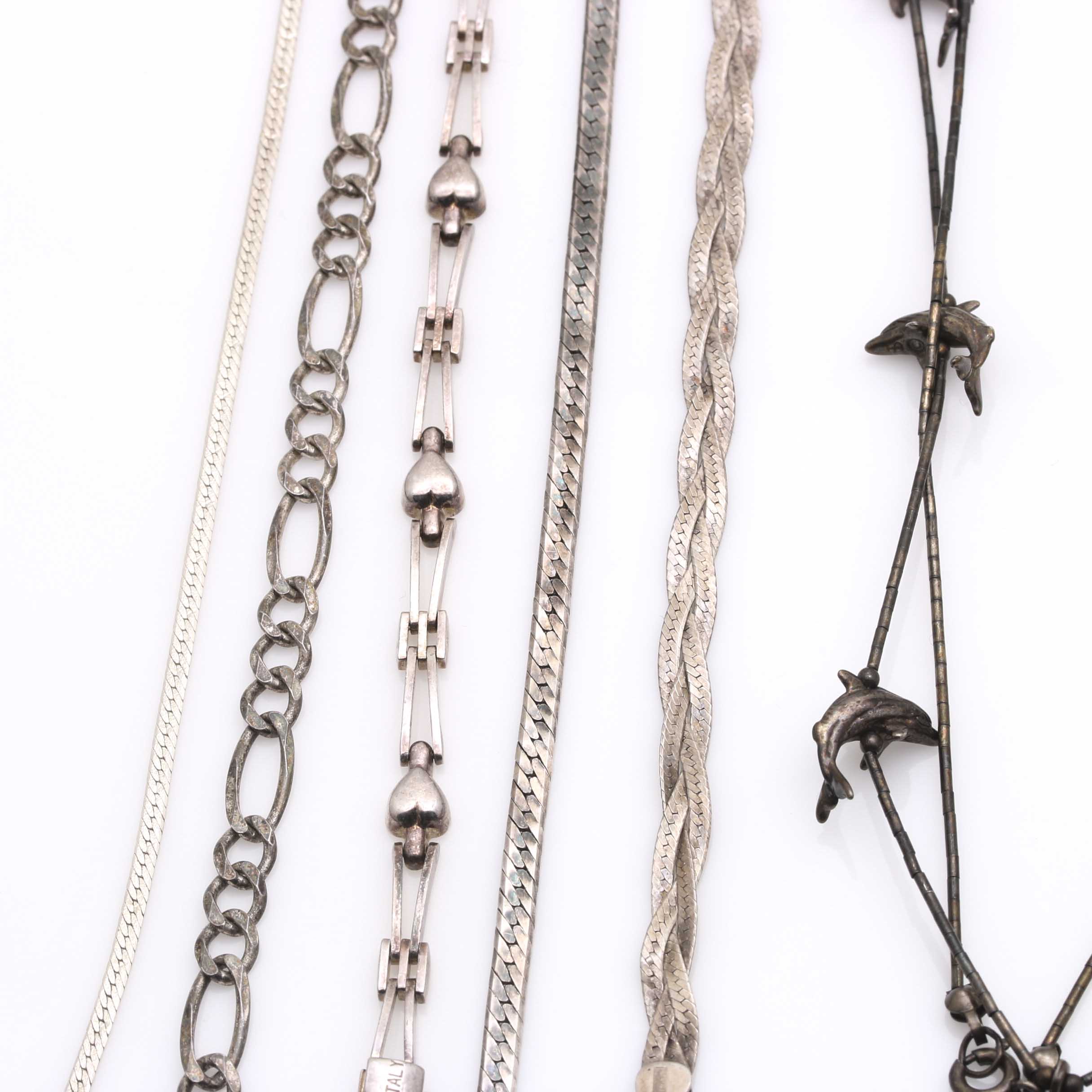 Sterling Silver Bracelets and Necklaces