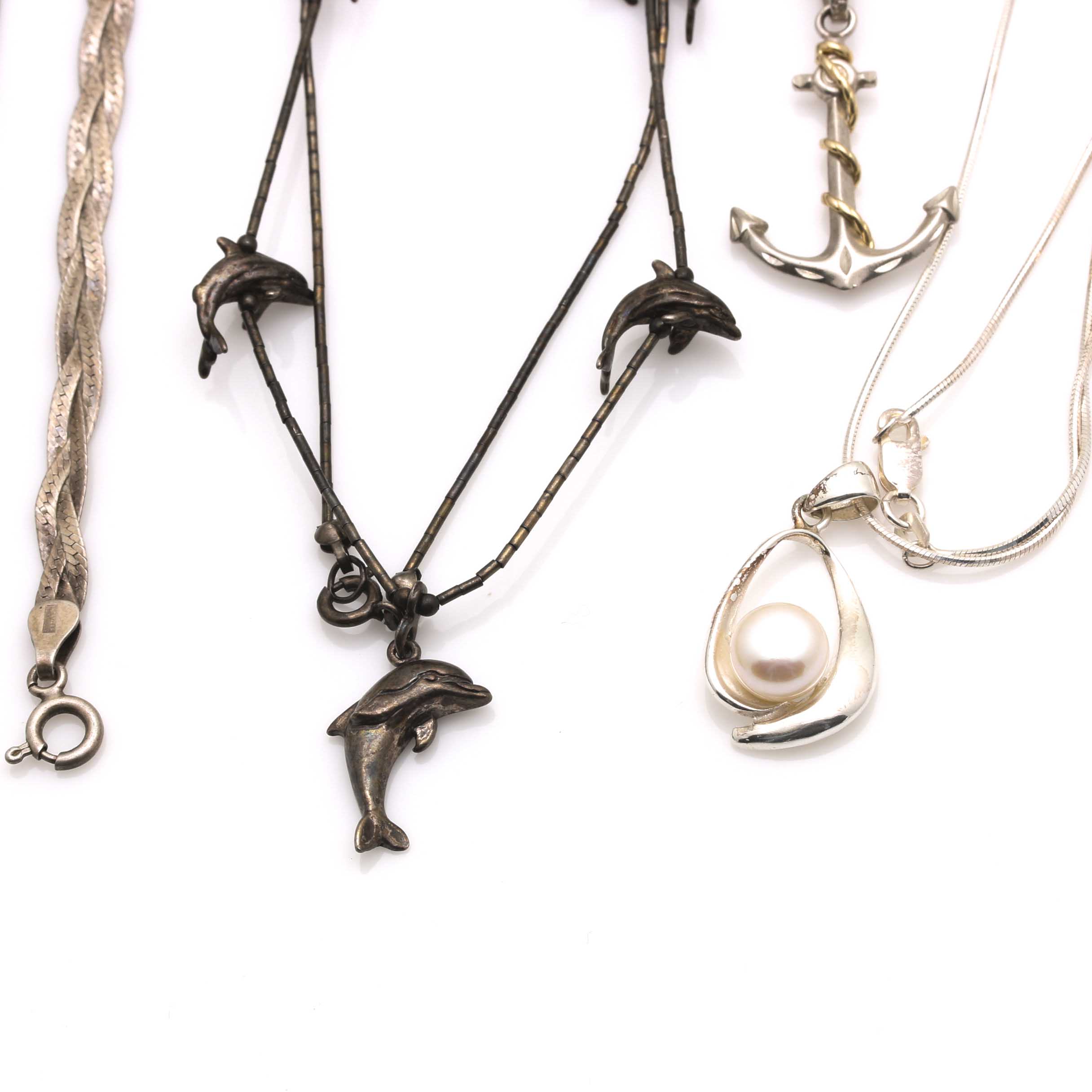 Sterling Silver Bracelets and Necklaces