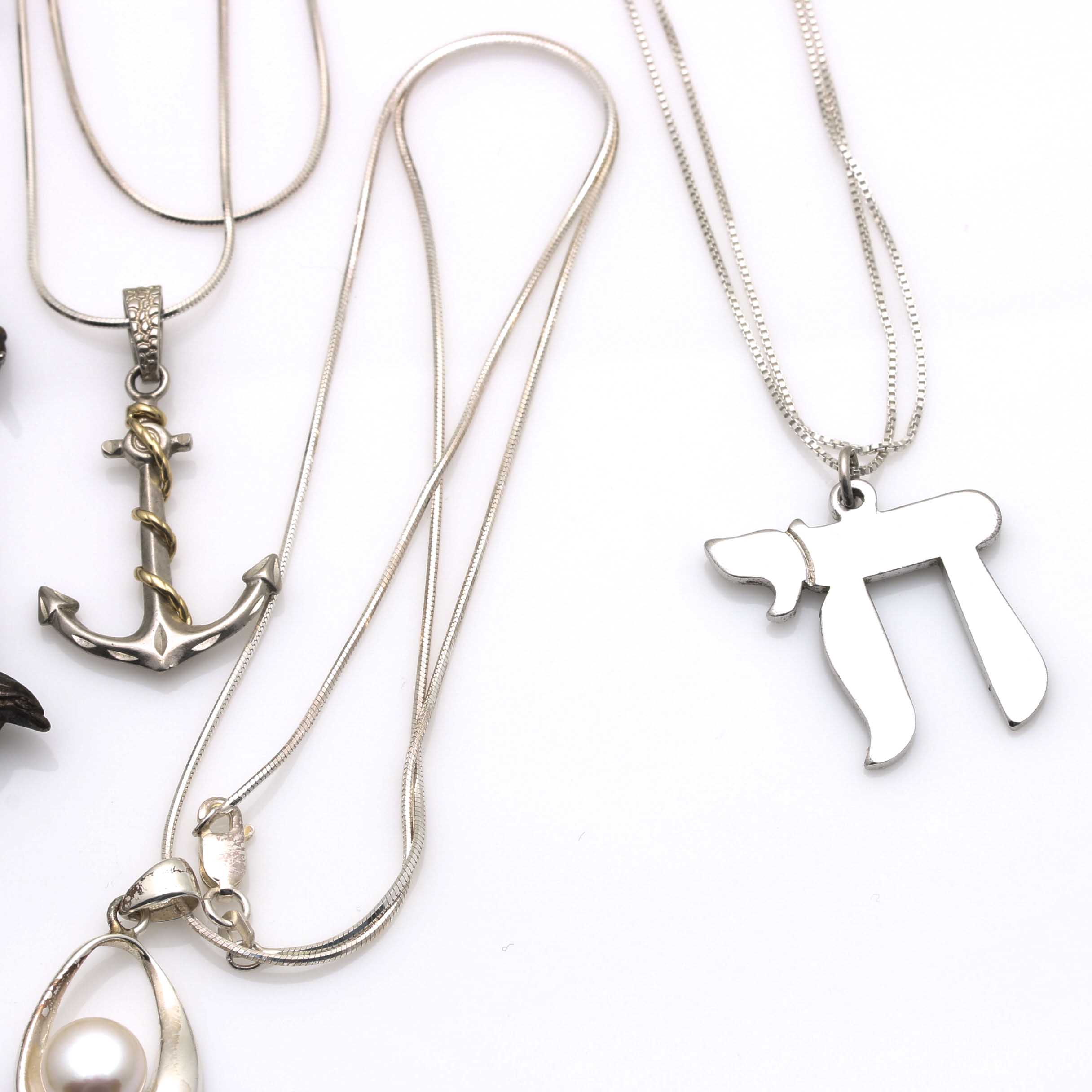 Sterling Silver Bracelets and Necklaces