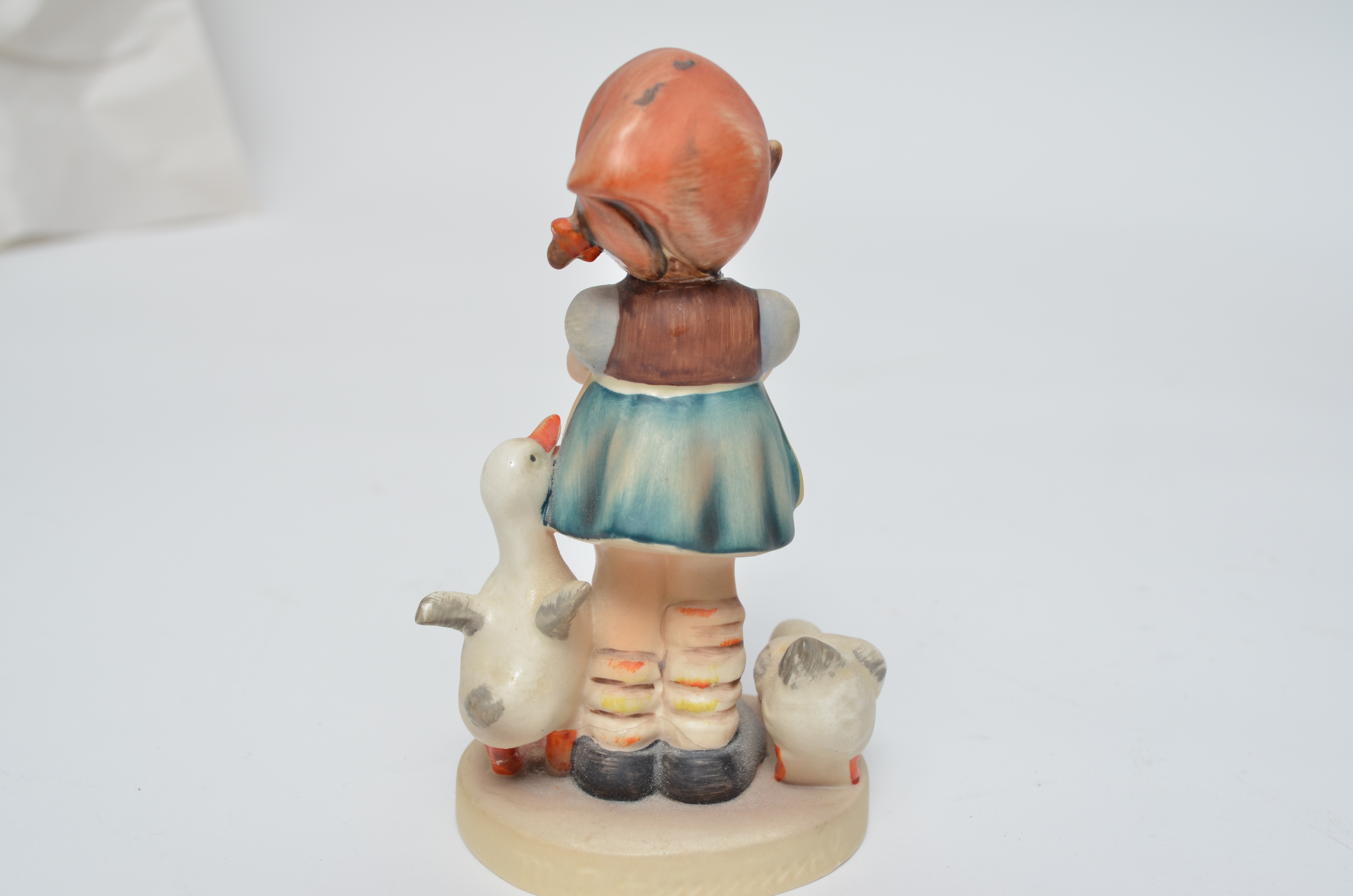 Vintage Hummel Figurine of Small Girl with Ducks