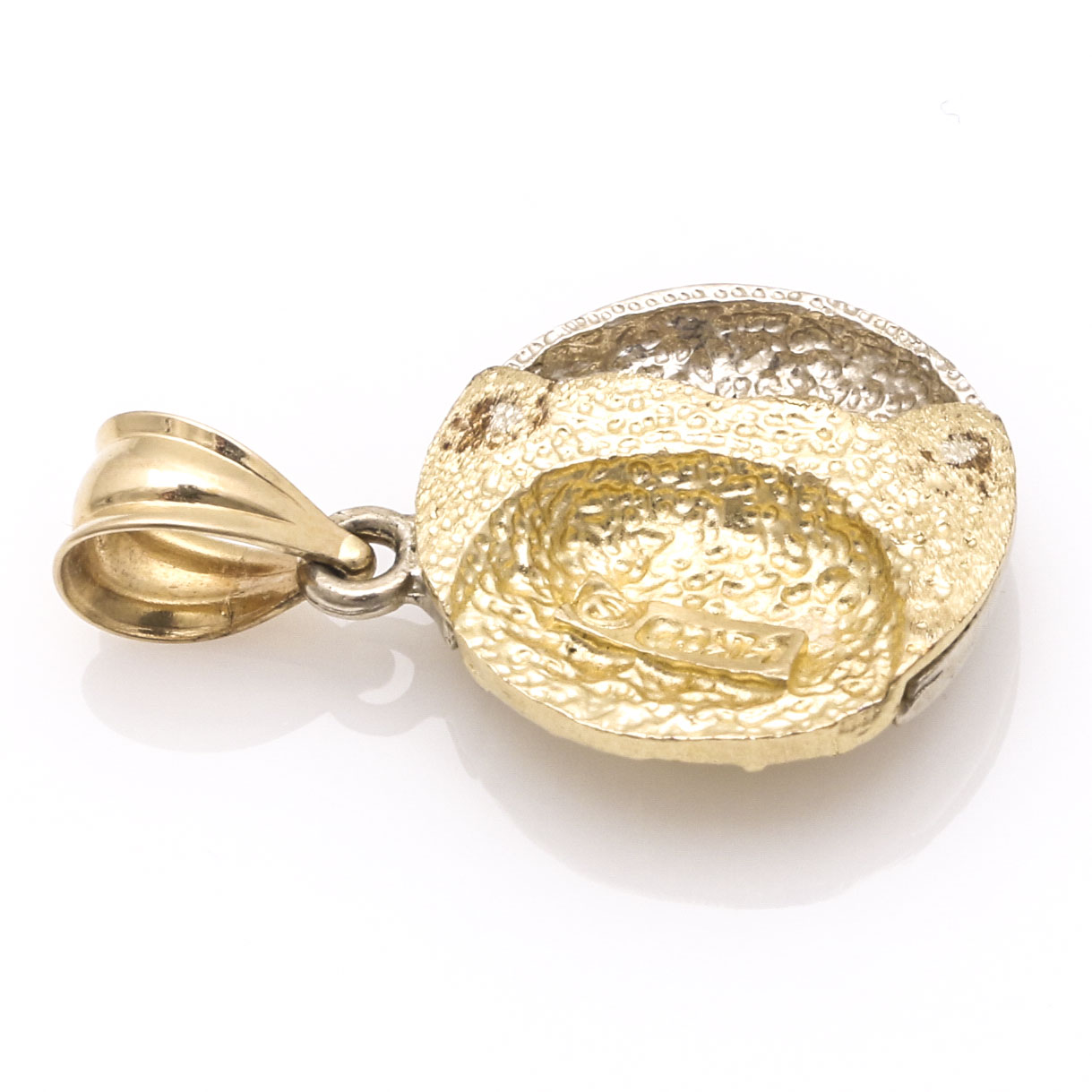 14K Gold Sun and Moon Demi Parure