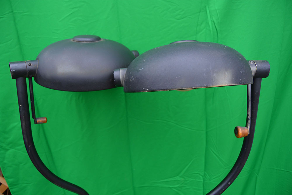 Vintage Domed Metal Floor Lamps