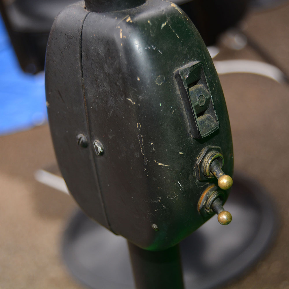 Vintage Domed Metal Floor Lamps