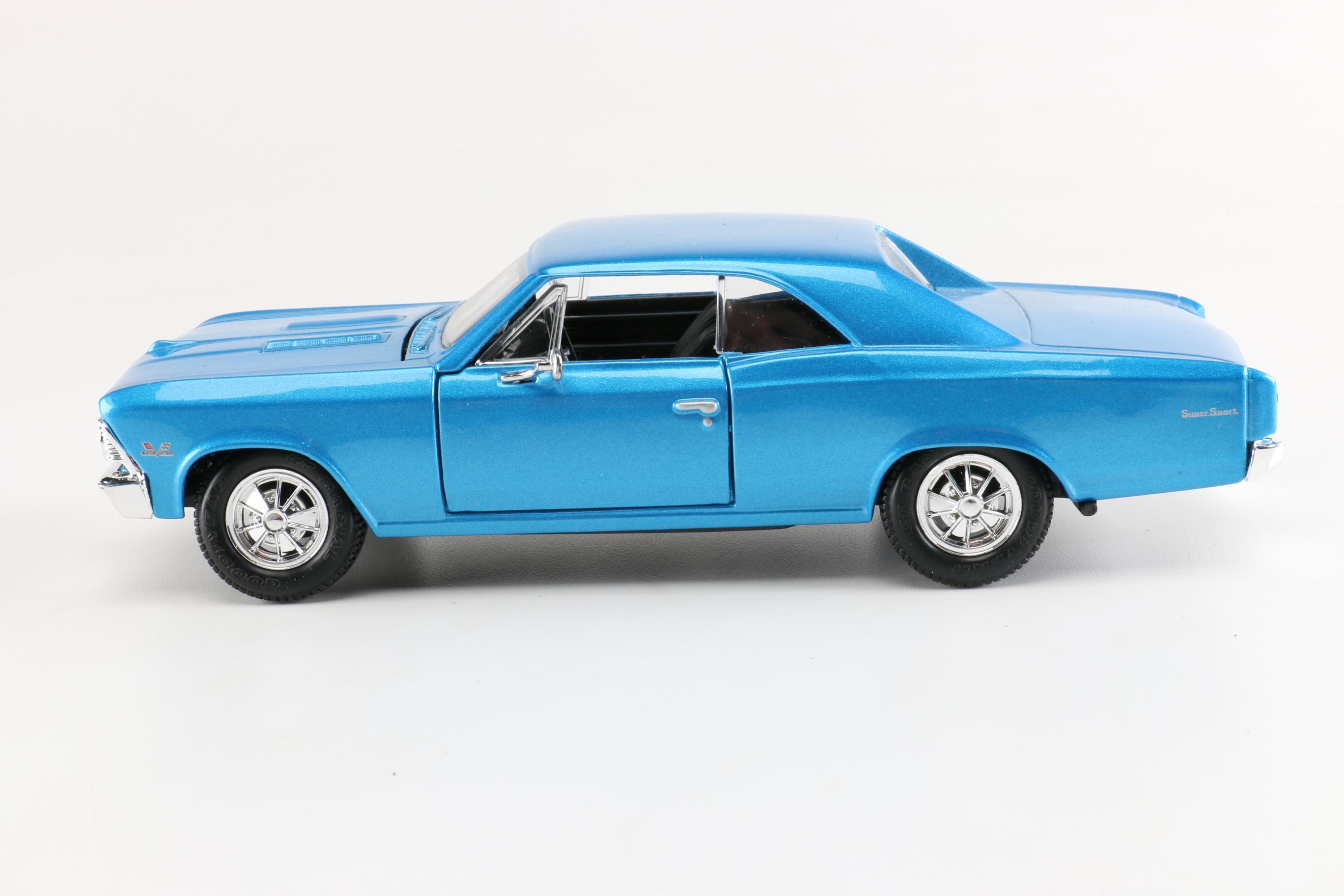 Collection of Mid 1960s Chevrolet Chevelle Malibu Die-Cast Cars