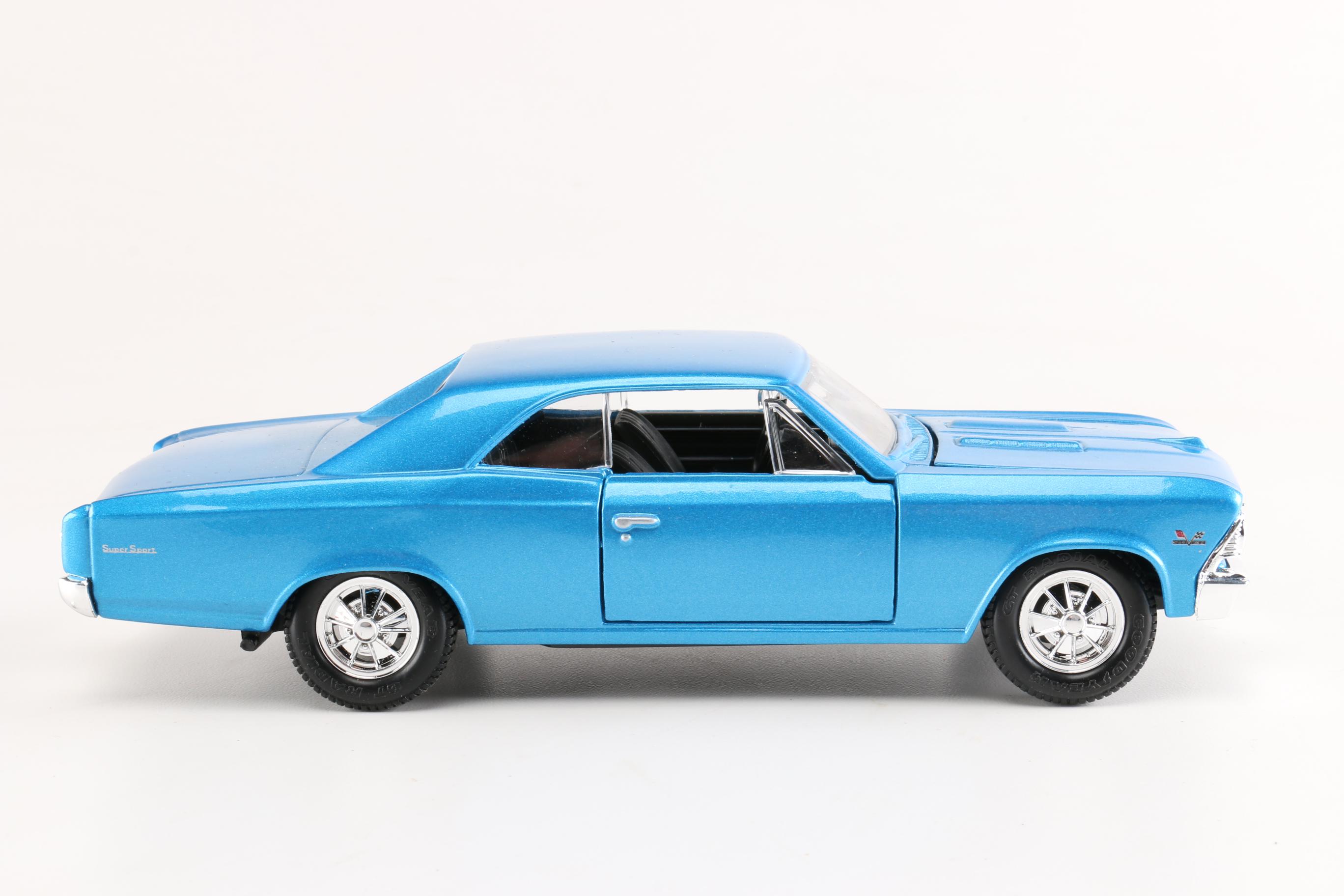 Collection of Mid 1960s Chevrolet Chevelle Malibu Die-Cast Cars