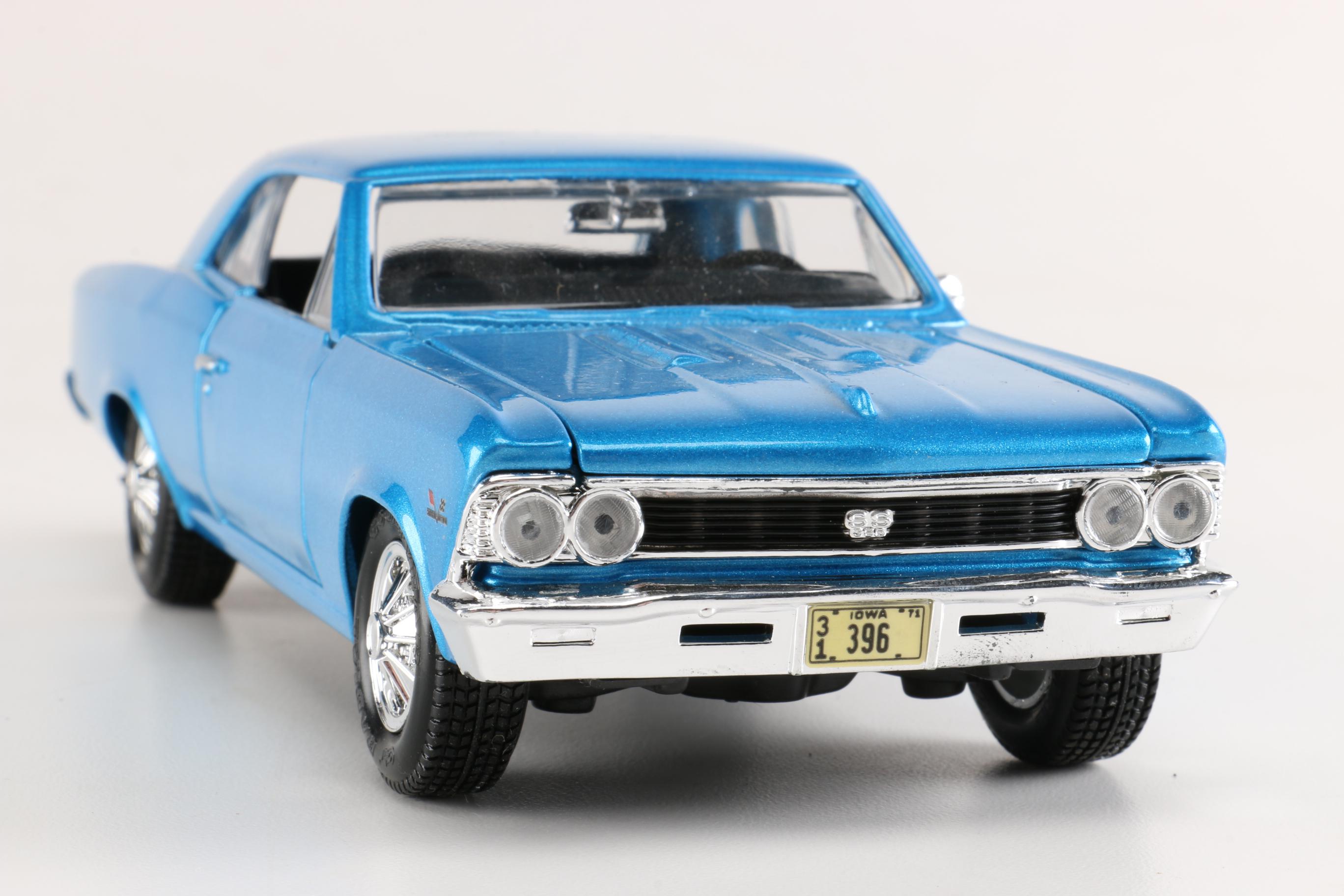Collection of Mid 1960s Chevrolet Chevelle Malibu Die-Cast Cars