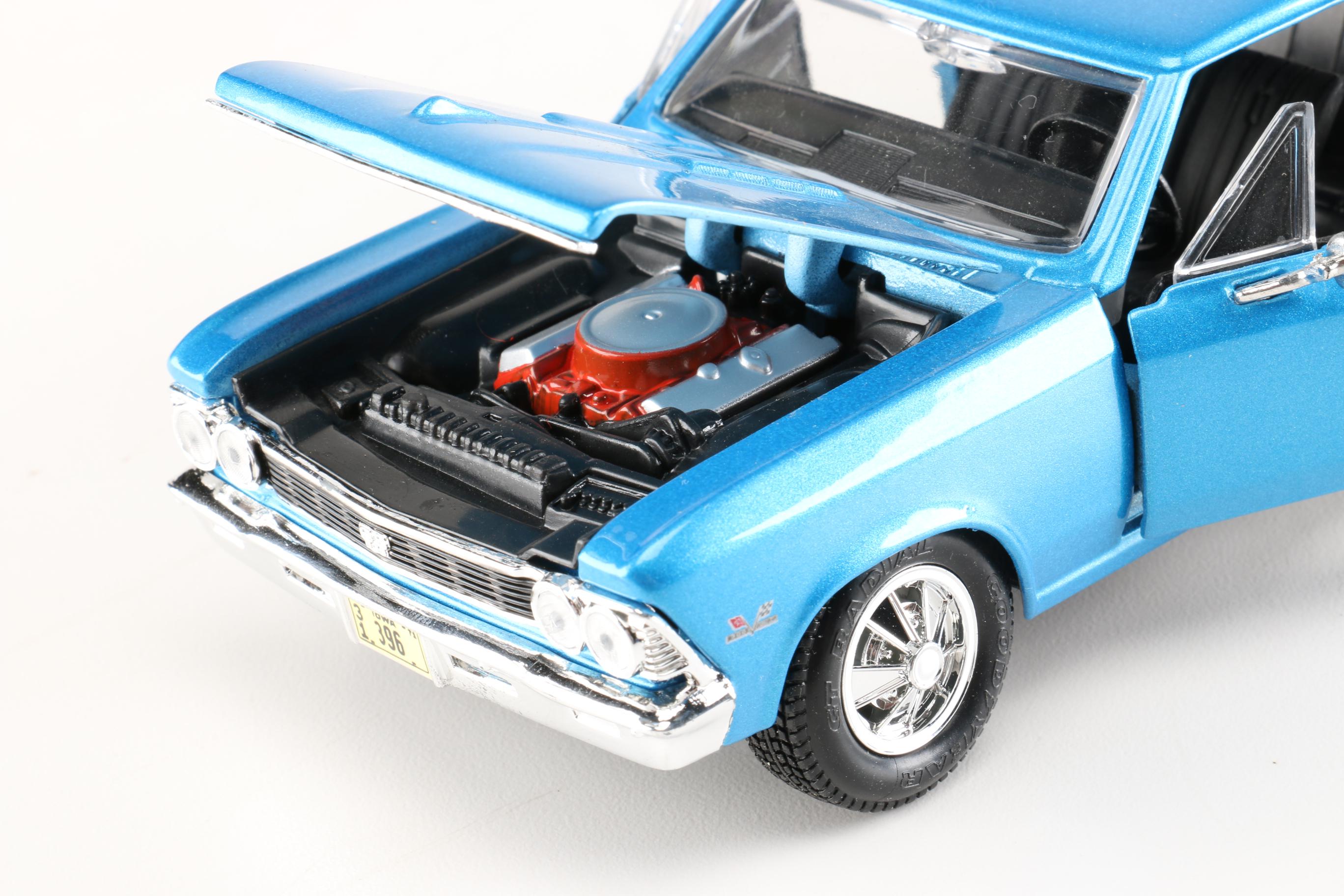 Collection of Mid 1960s Chevrolet Chevelle Malibu Die-Cast Cars