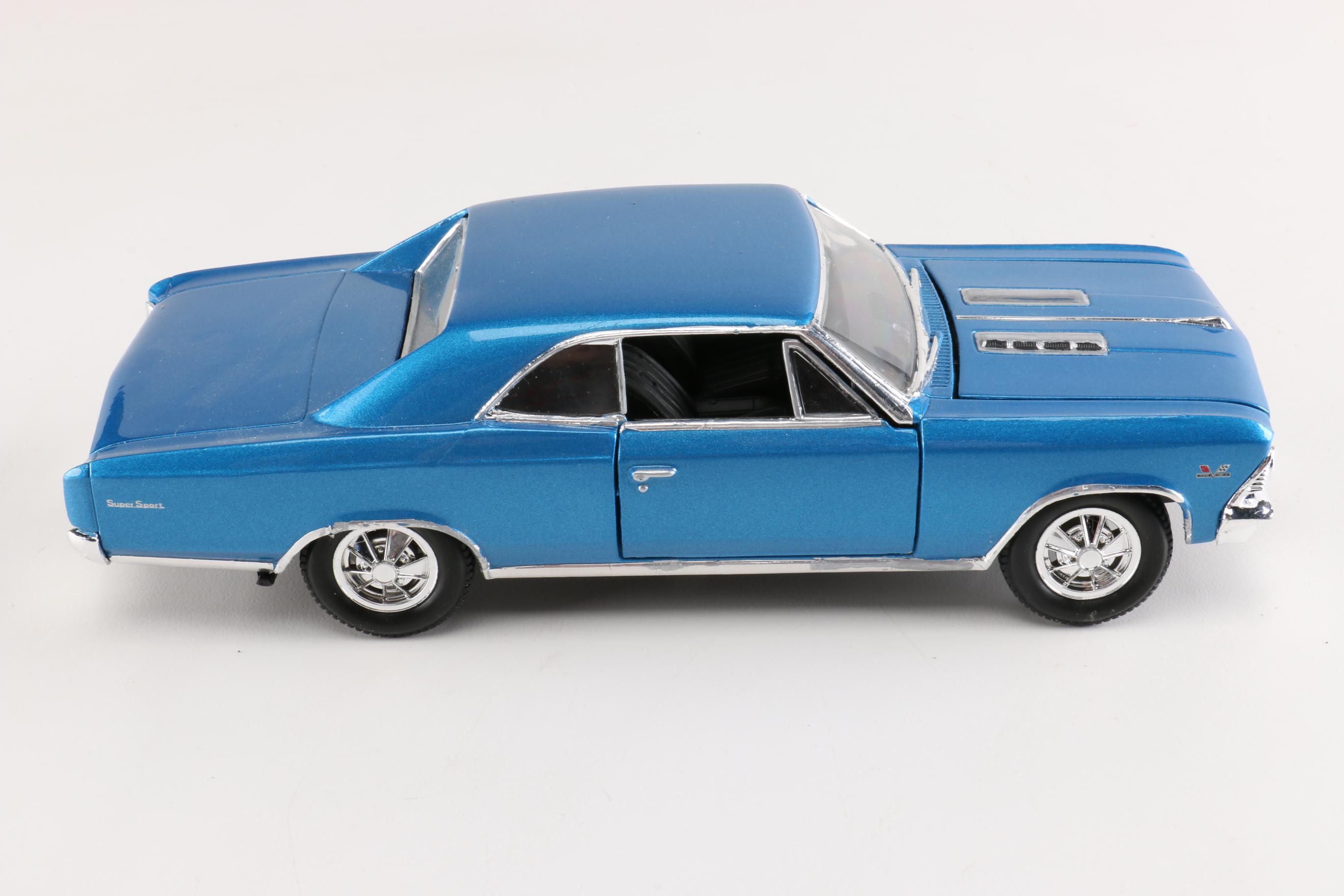 Collection of Mid 1960s Chevrolet Chevelle Malibu Die-Cast Cars