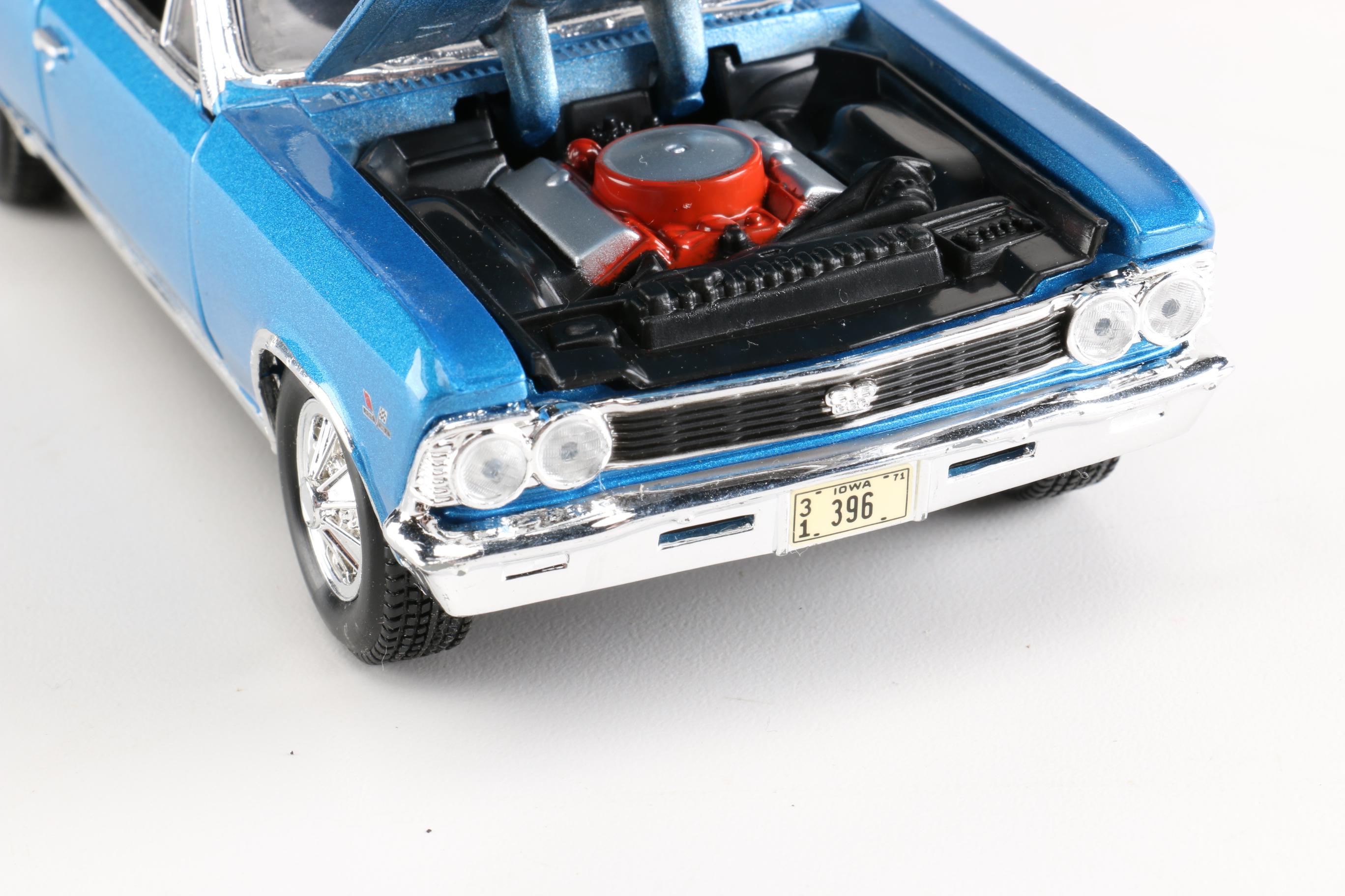 Collection of Mid 1960s Chevrolet Chevelle Malibu Die-Cast Cars