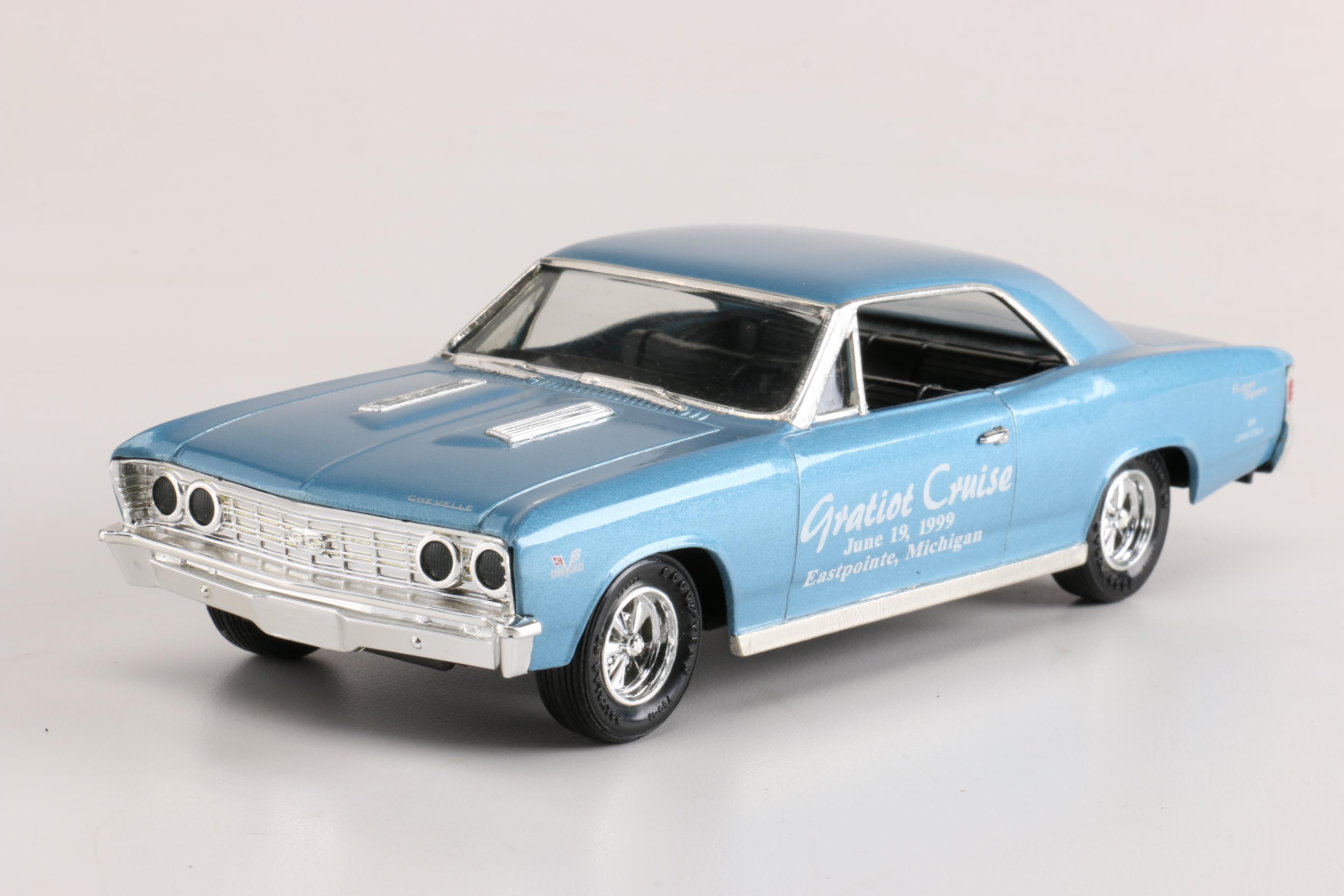 Collection of Mid 1960s Chevrolet Chevelle Malibu Die-Cast Cars