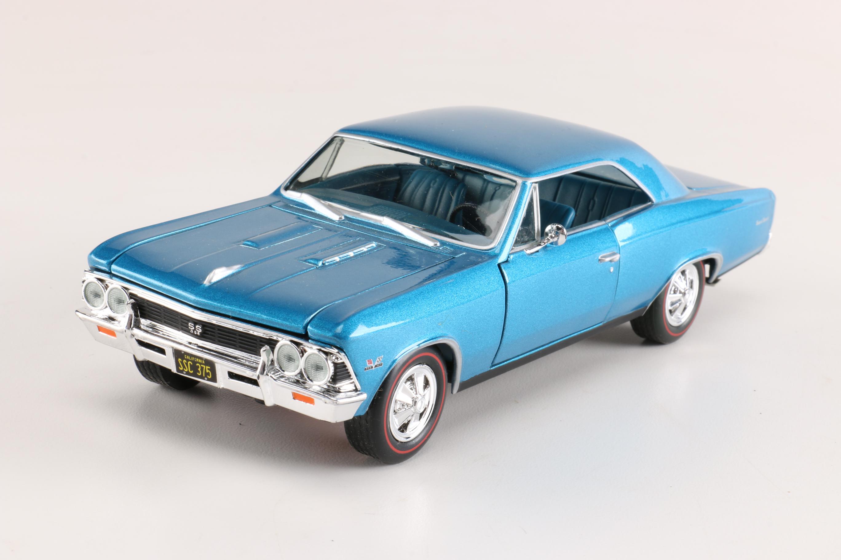 Collection of Mid 1960s Chevrolet Chevelle Malibu Die-Cast Cars