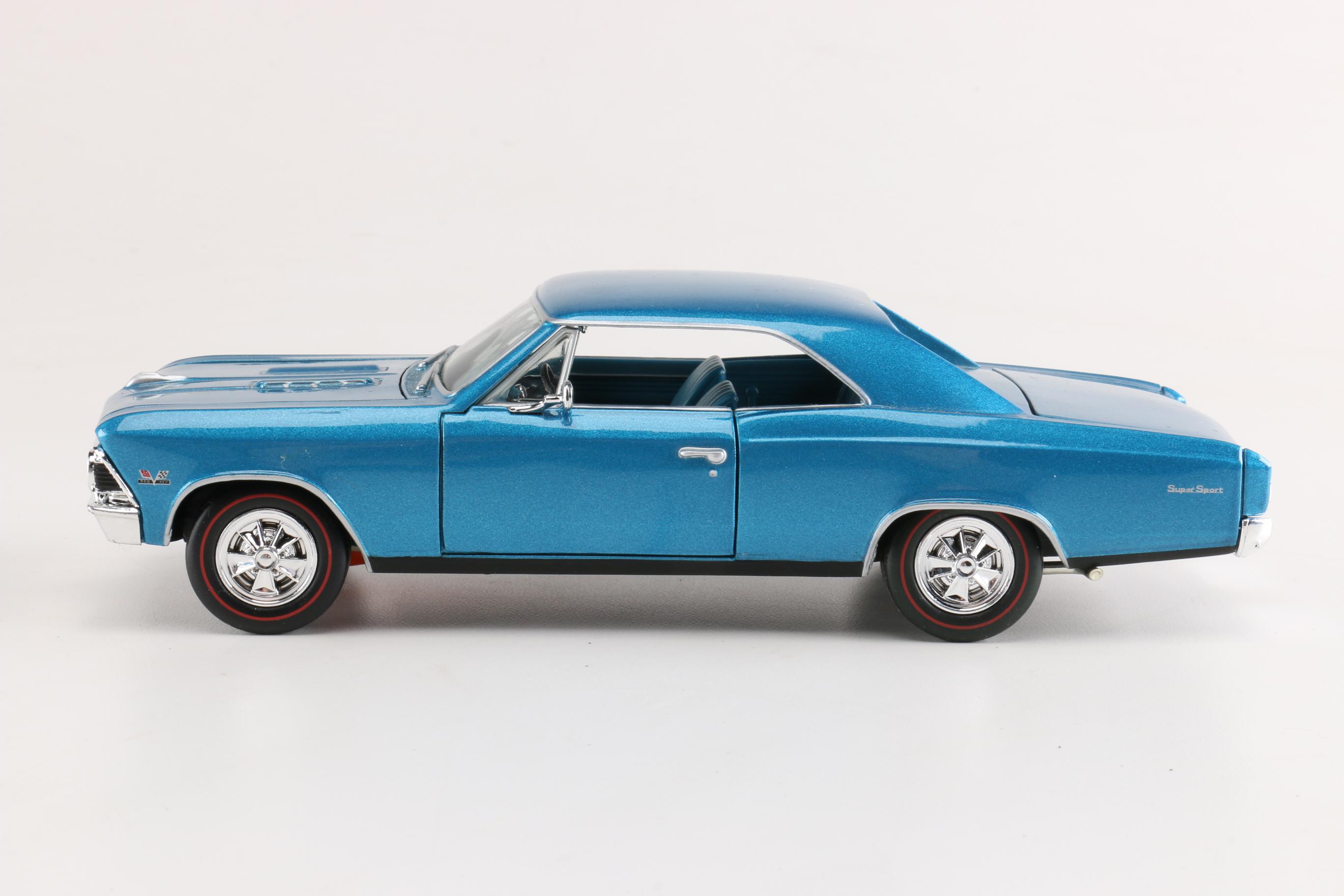 Collection of Mid 1960s Chevrolet Chevelle Malibu Die-Cast Cars
