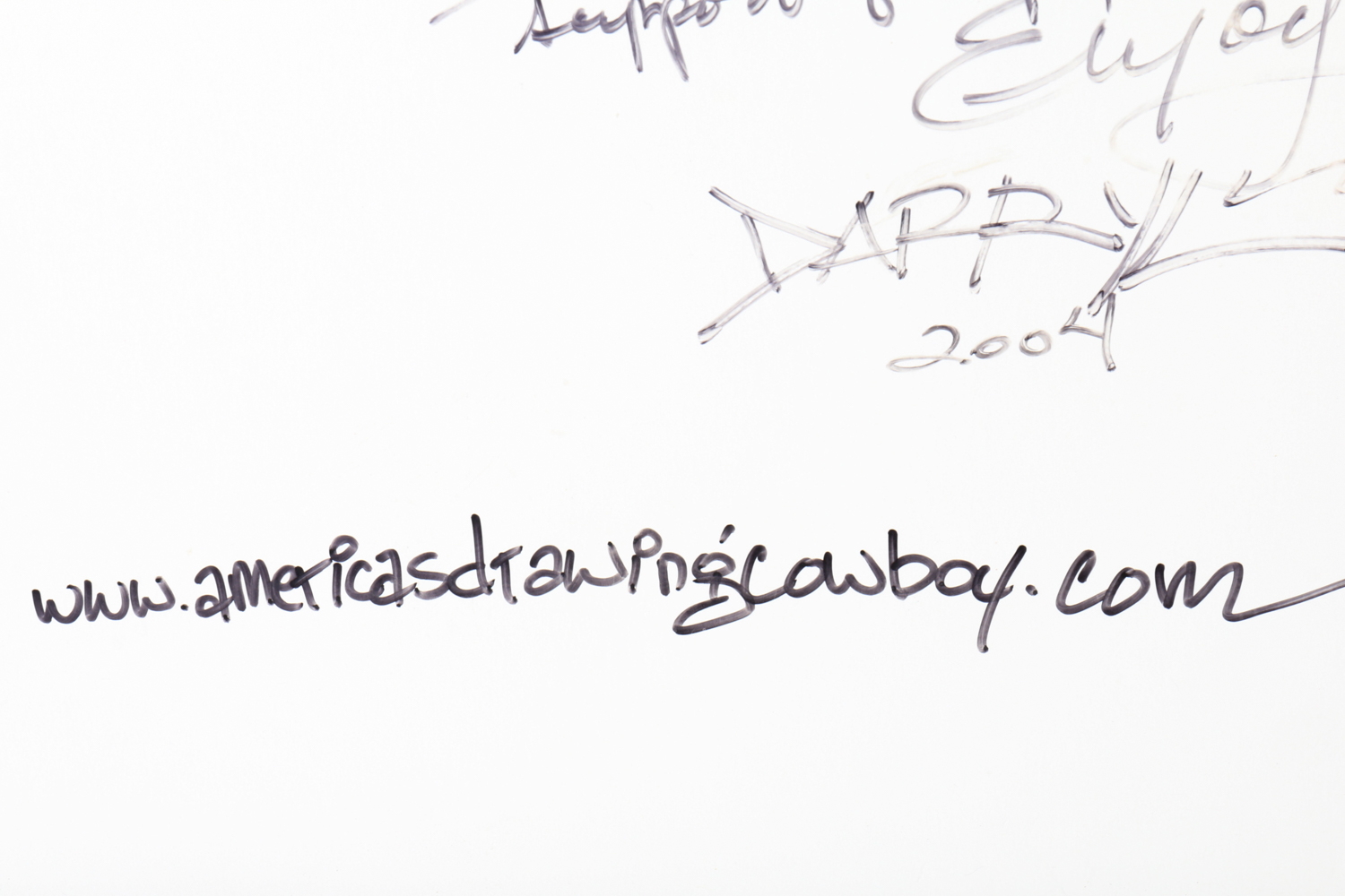 Darryl Willison Drawing "Best in the West"