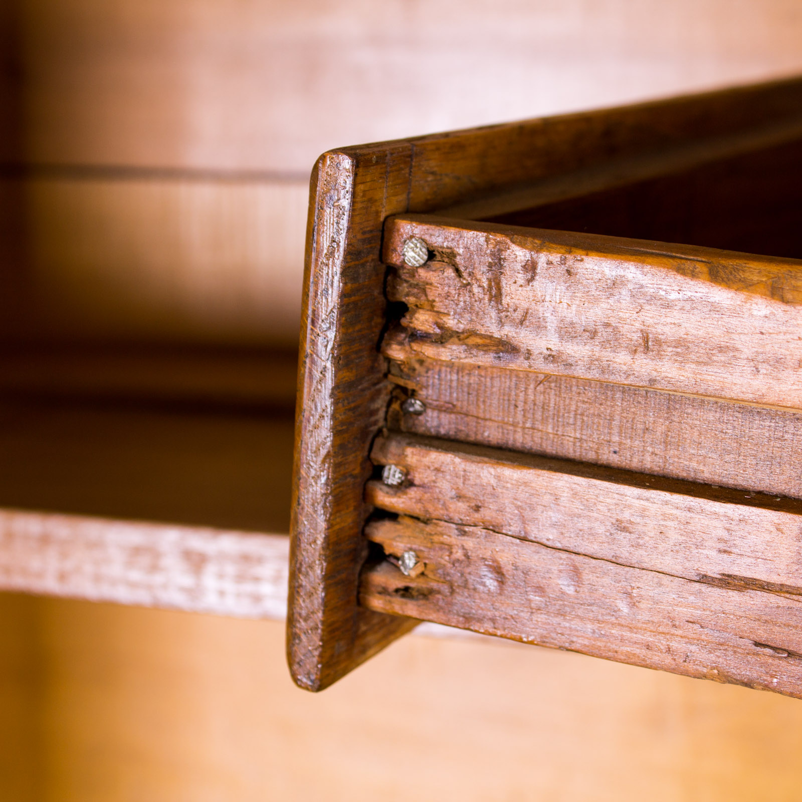 Antique Oak China Cabinet