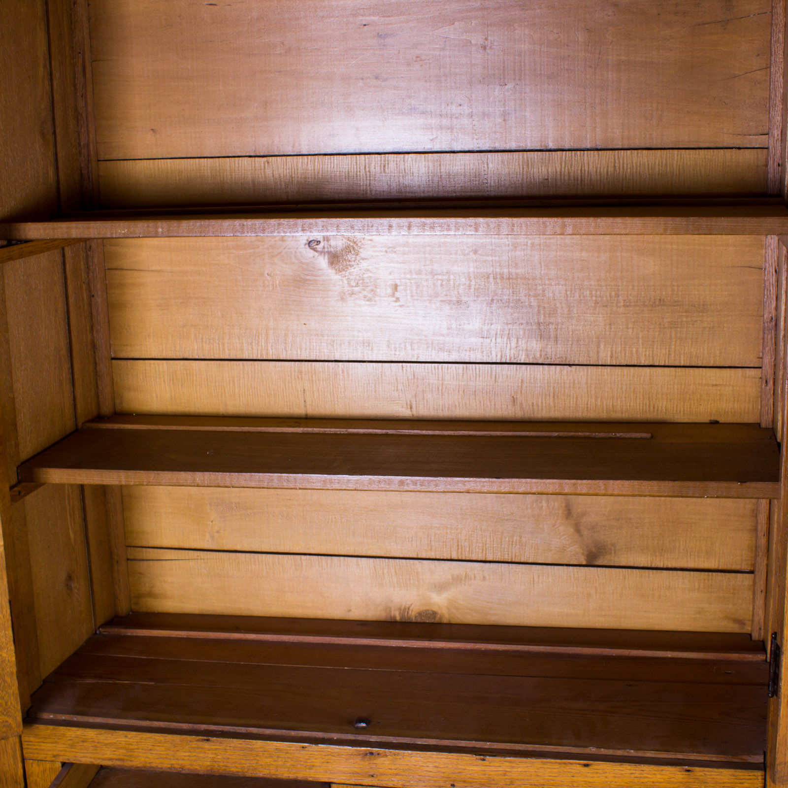 Antique Oak China Cabinet