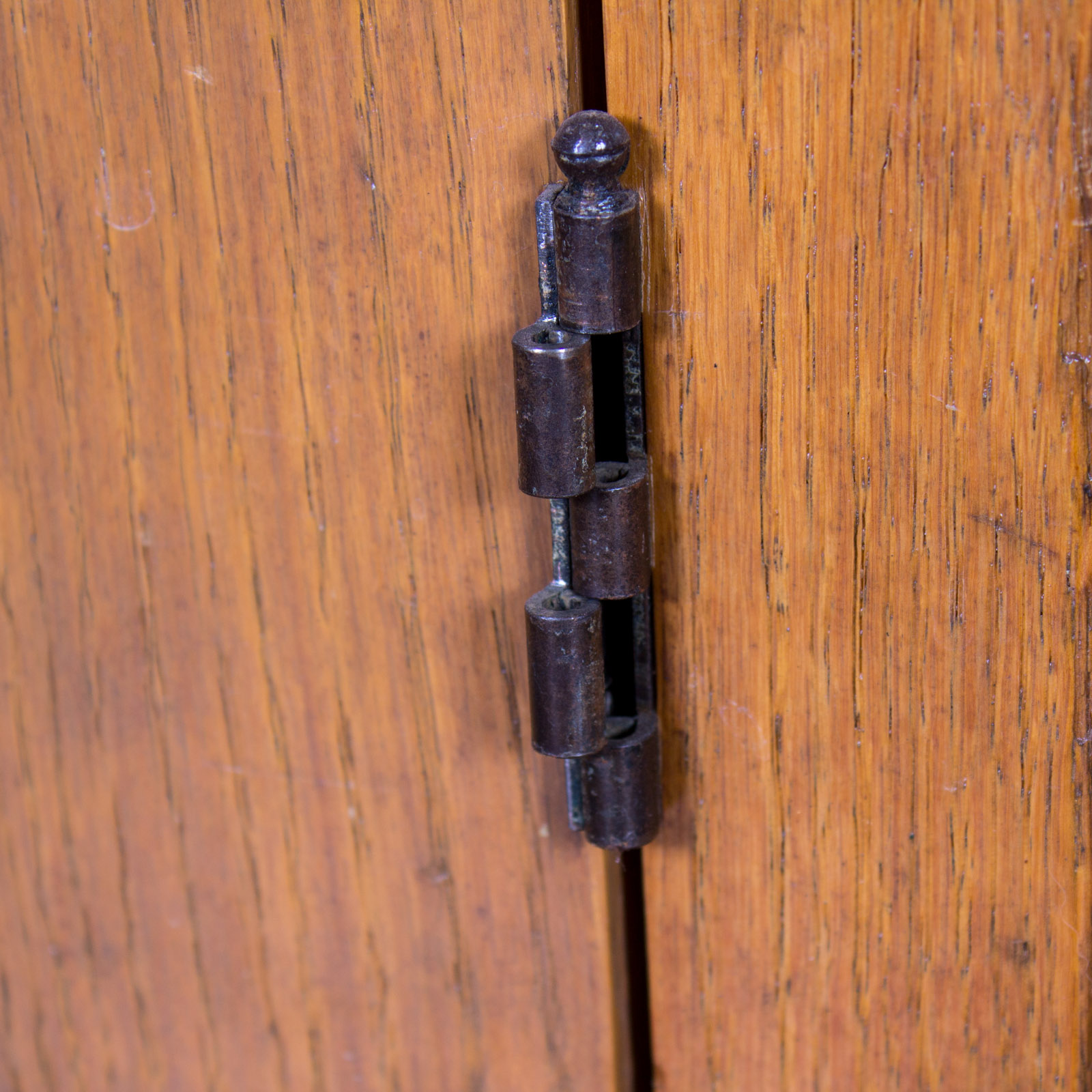 Antique Oak China Cabinet
