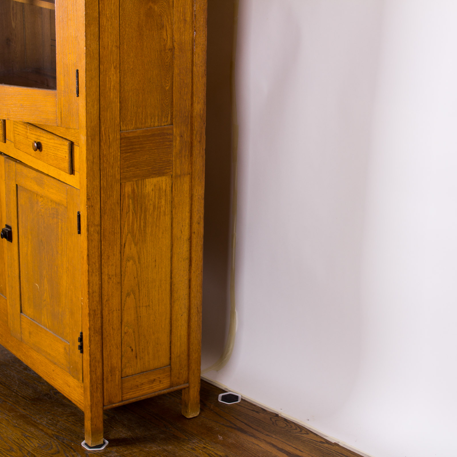 Antique Oak China Cabinet