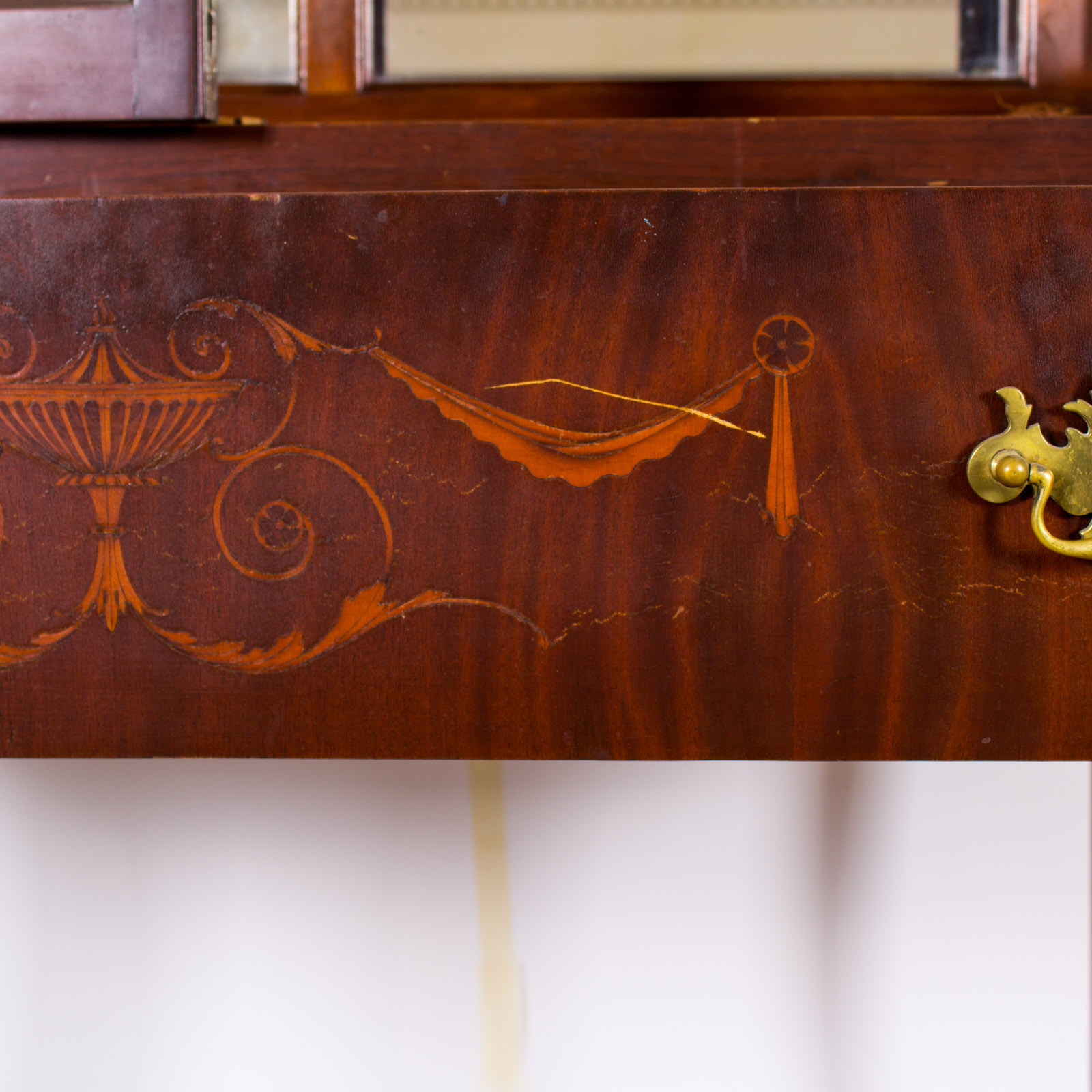 Antique Cherry China Cabinet