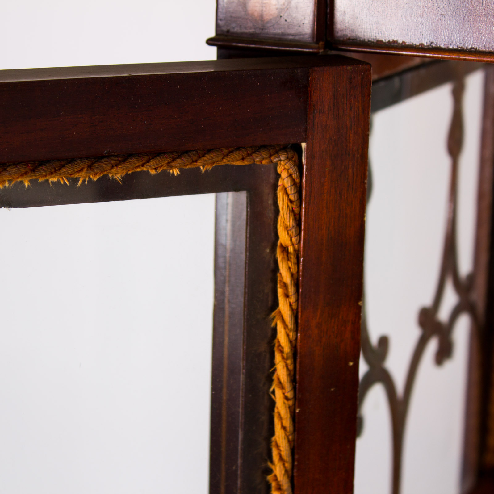 Antique Cherry China Cabinet