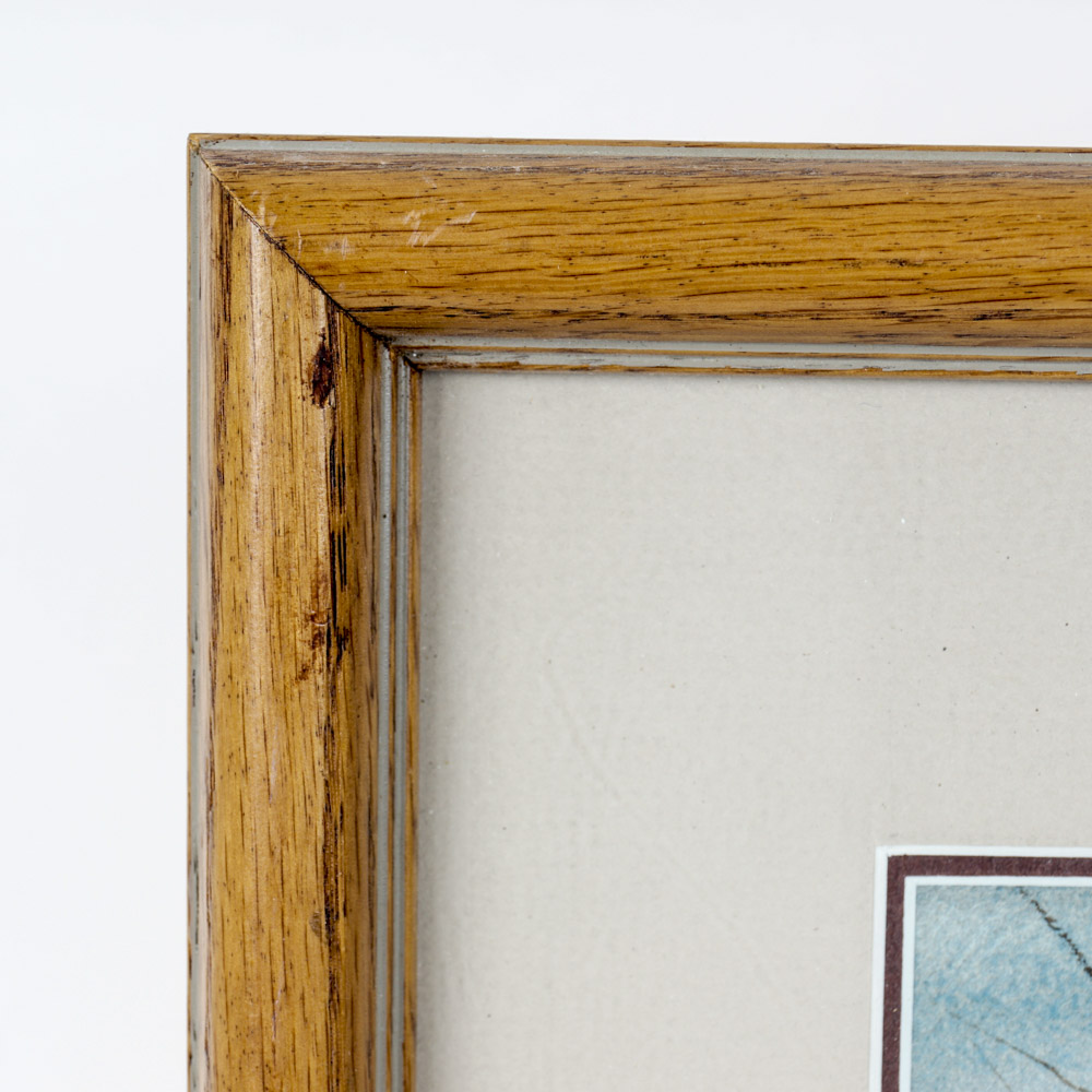 Vicki J. Barton Original Watercolor Painting, "Snow Bound"